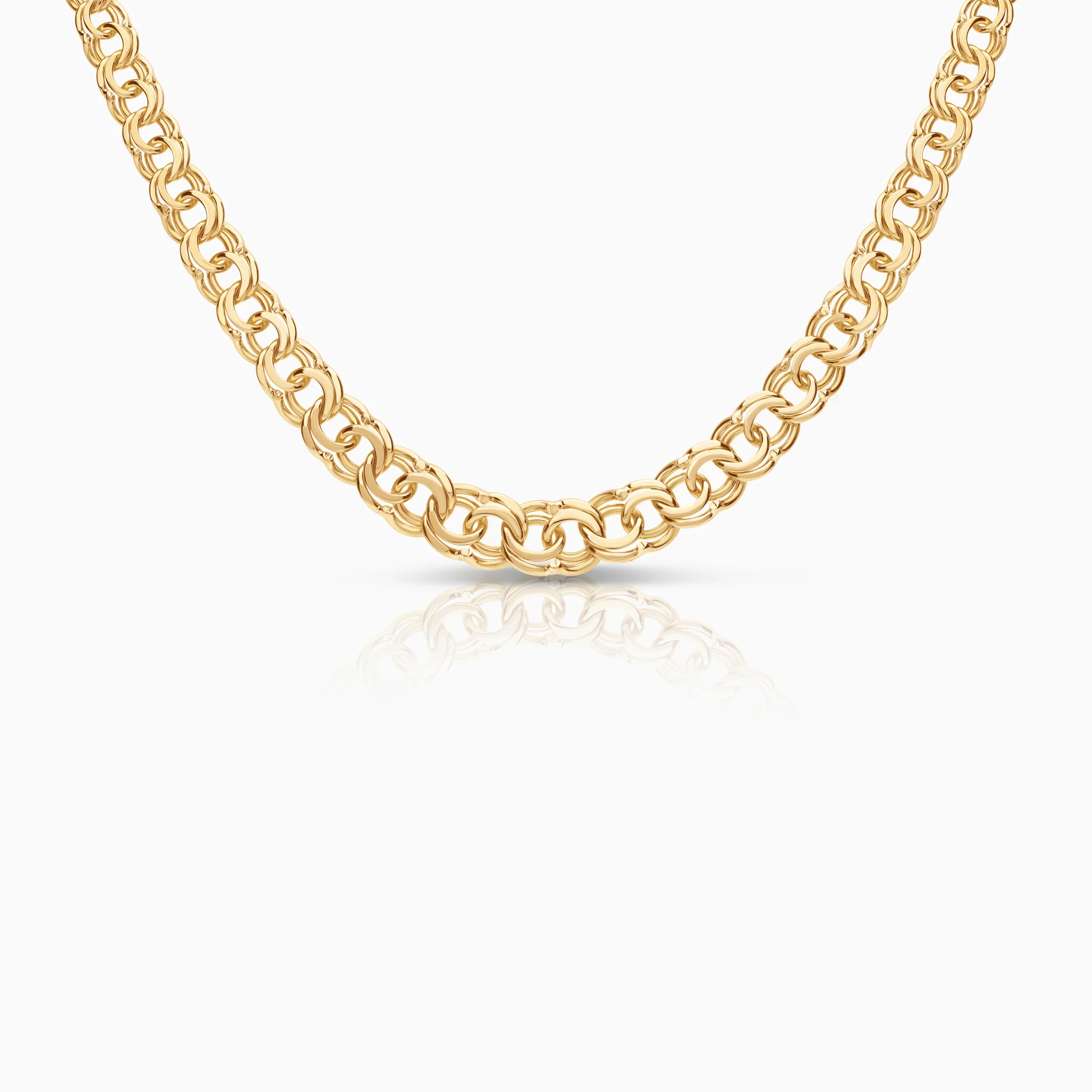 Bismarck necklace 25.97g 18K gold