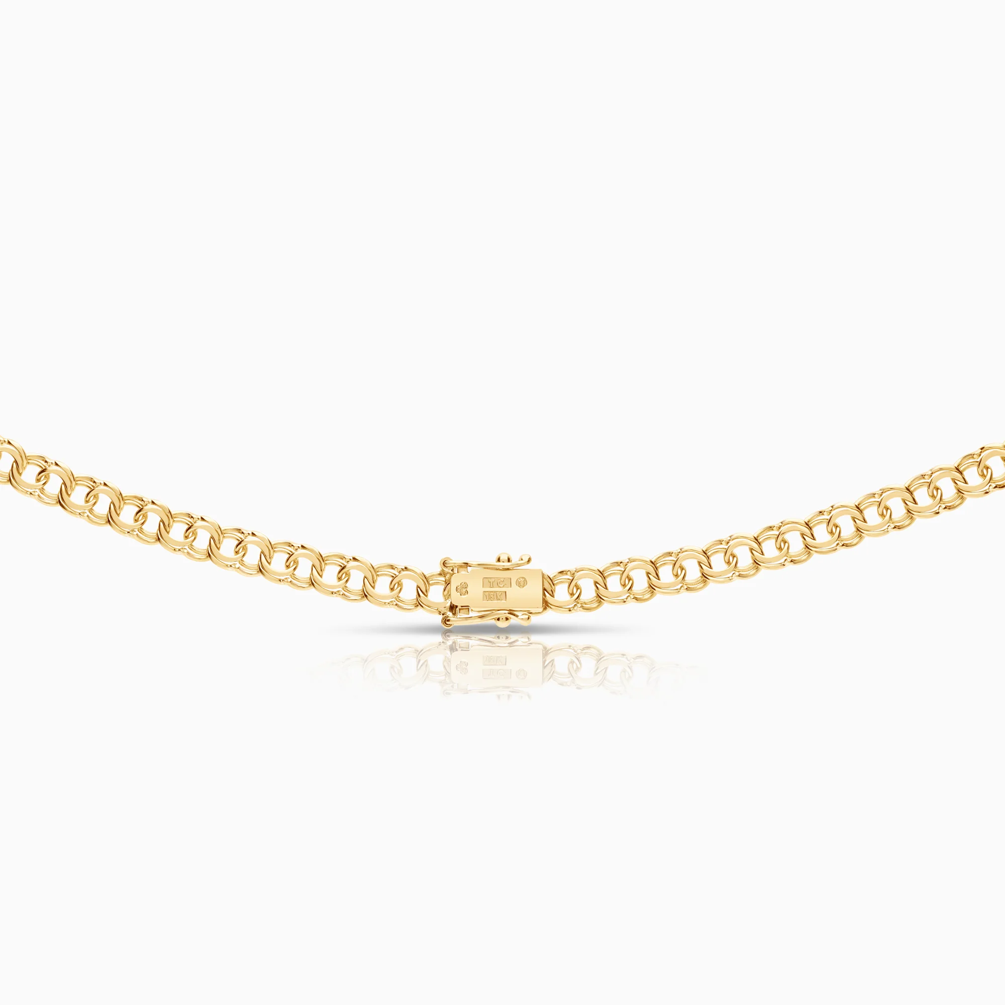 Bismarck necklace 25.97g 18K gold - Image 2
