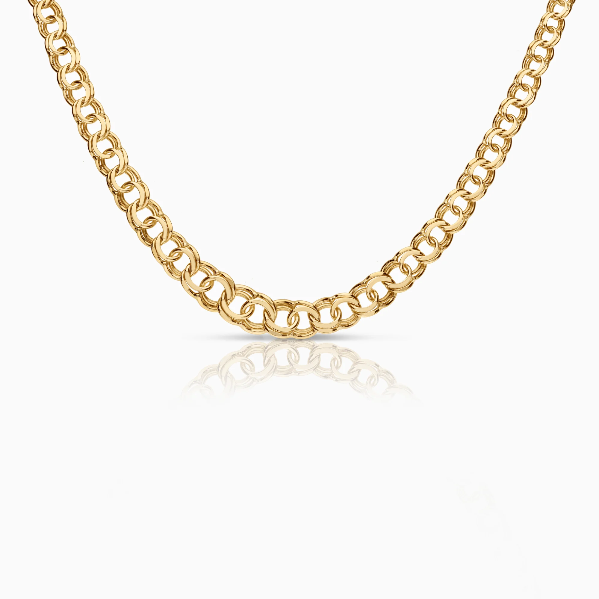 Bismarck necklace 25.03g 18K gold