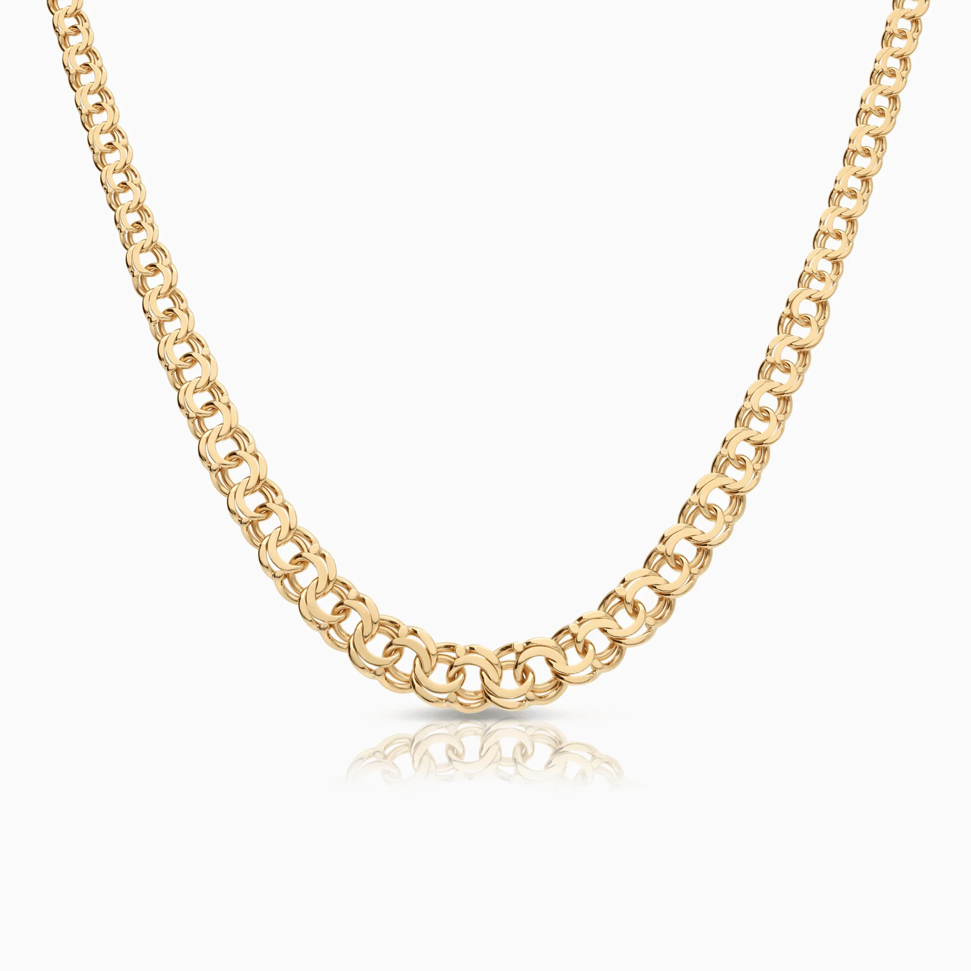 Bismarck necklace 25.09g 18K gold