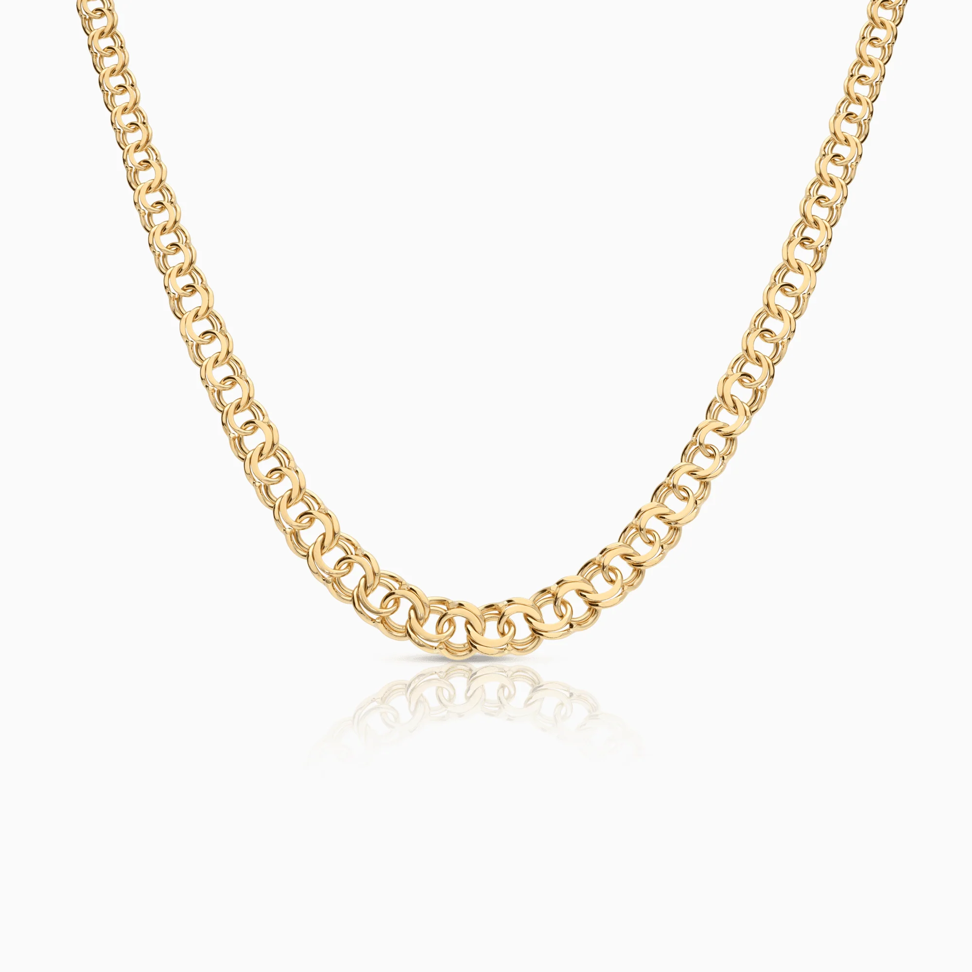 Bismarck necklace 26.04g 18K gold