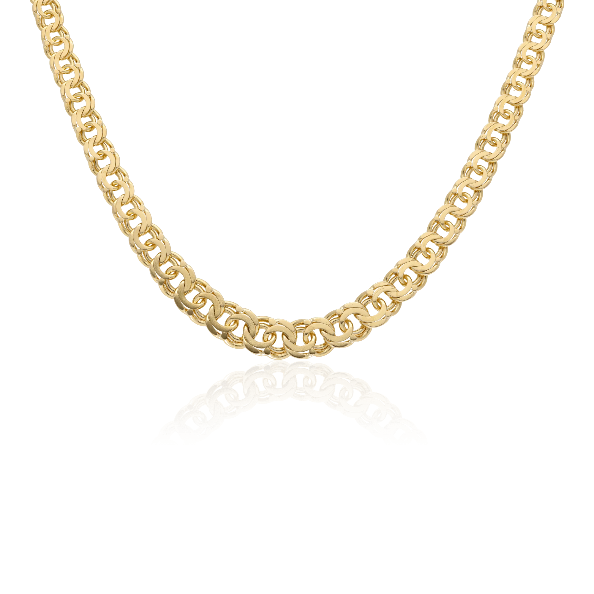 Bismarck necklace 26.4g 18K gold
