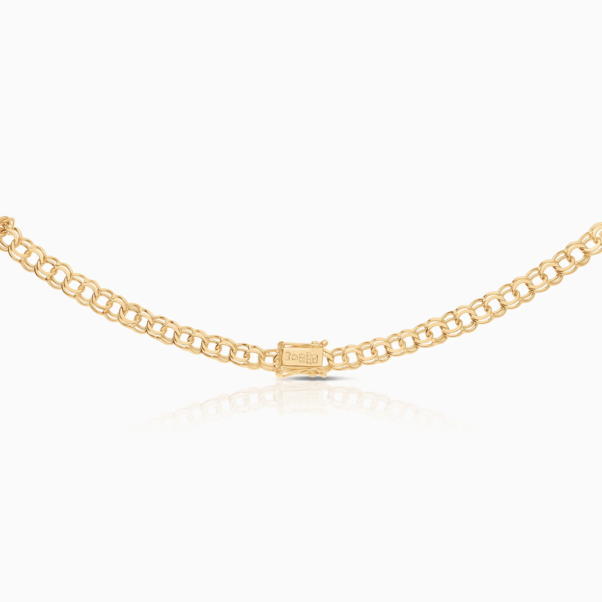 Bismarck necklace 28.82g 18K gold - Image 2