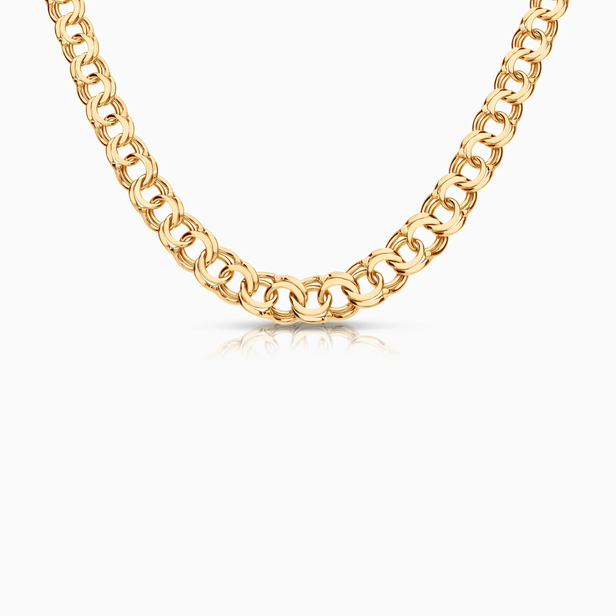 Bismarck necklace 29.88g 18K gold