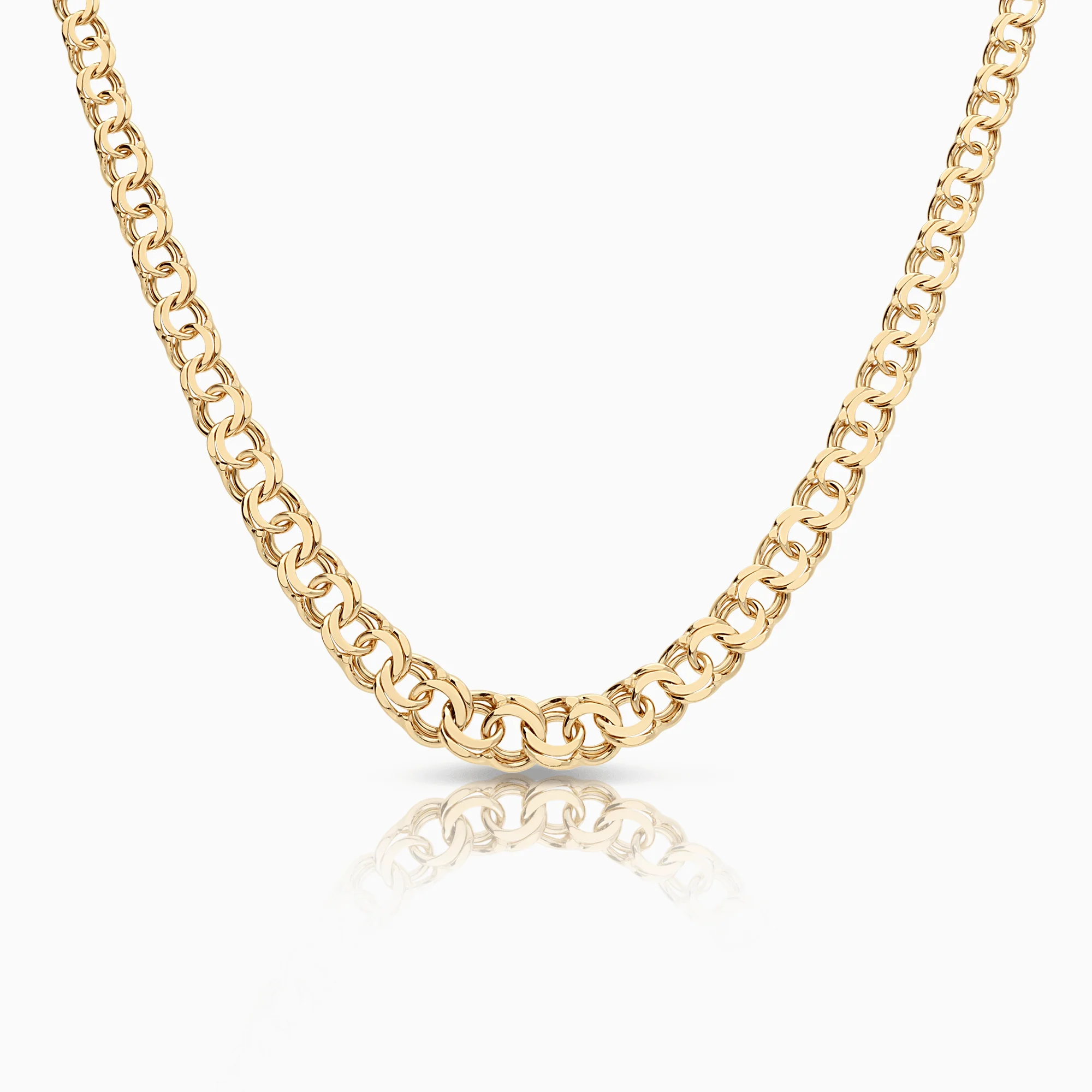 Bismarck necklace 29.56g 18K gold