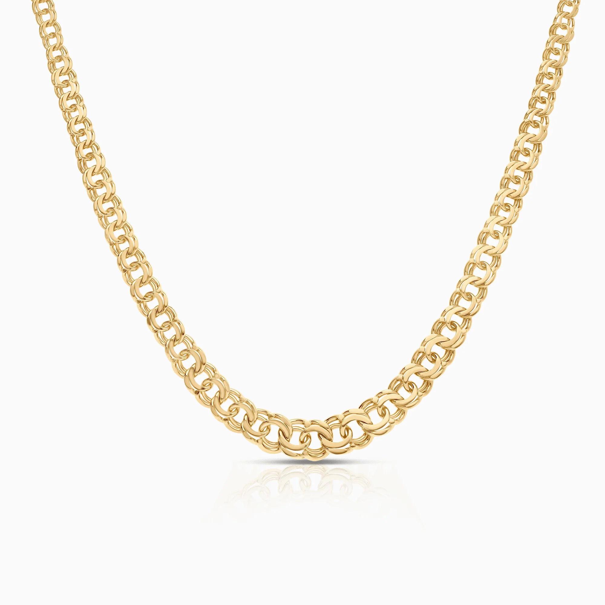Bismarck necklace 29.64g 18K gold