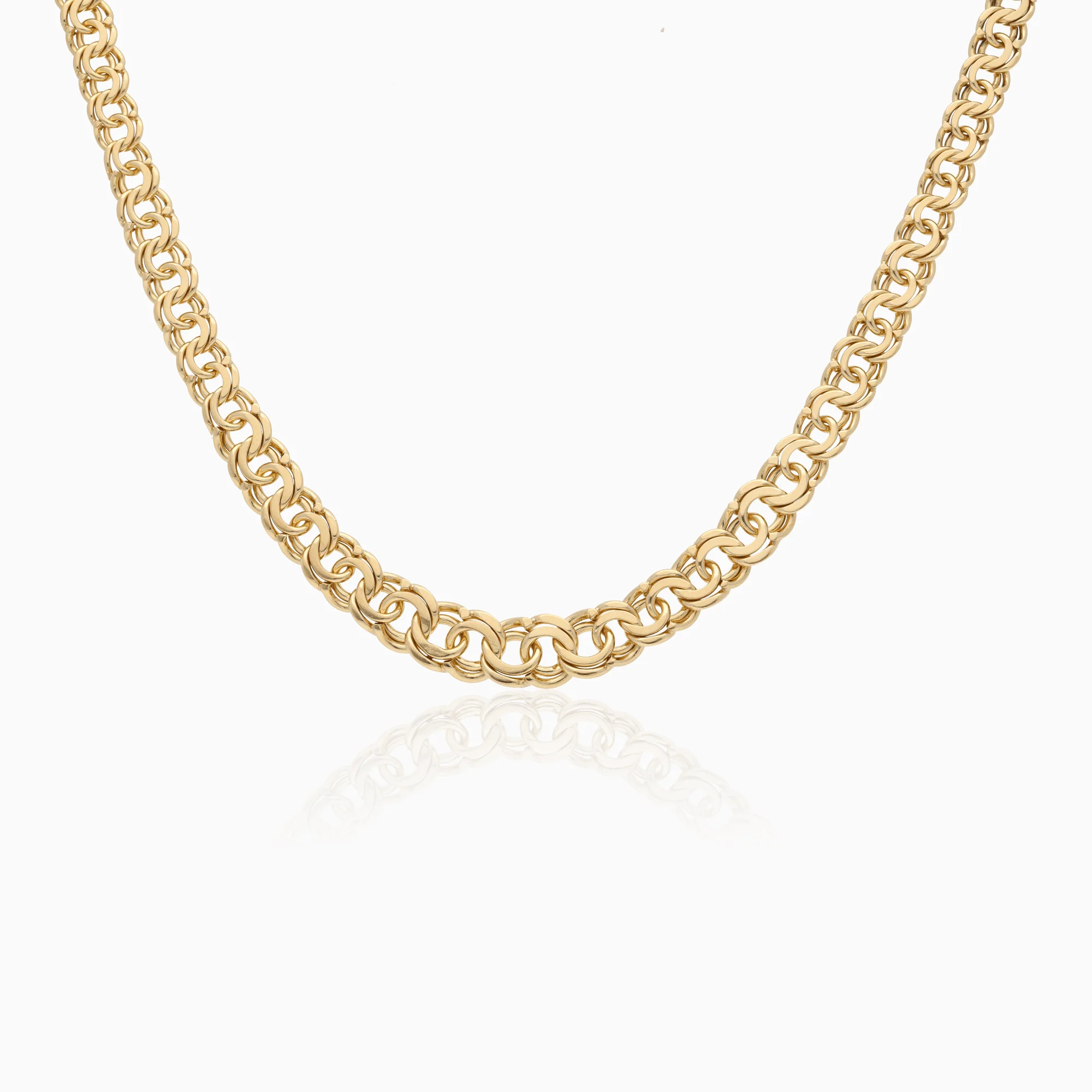 Bismarck necklace 29.6g 18K gold