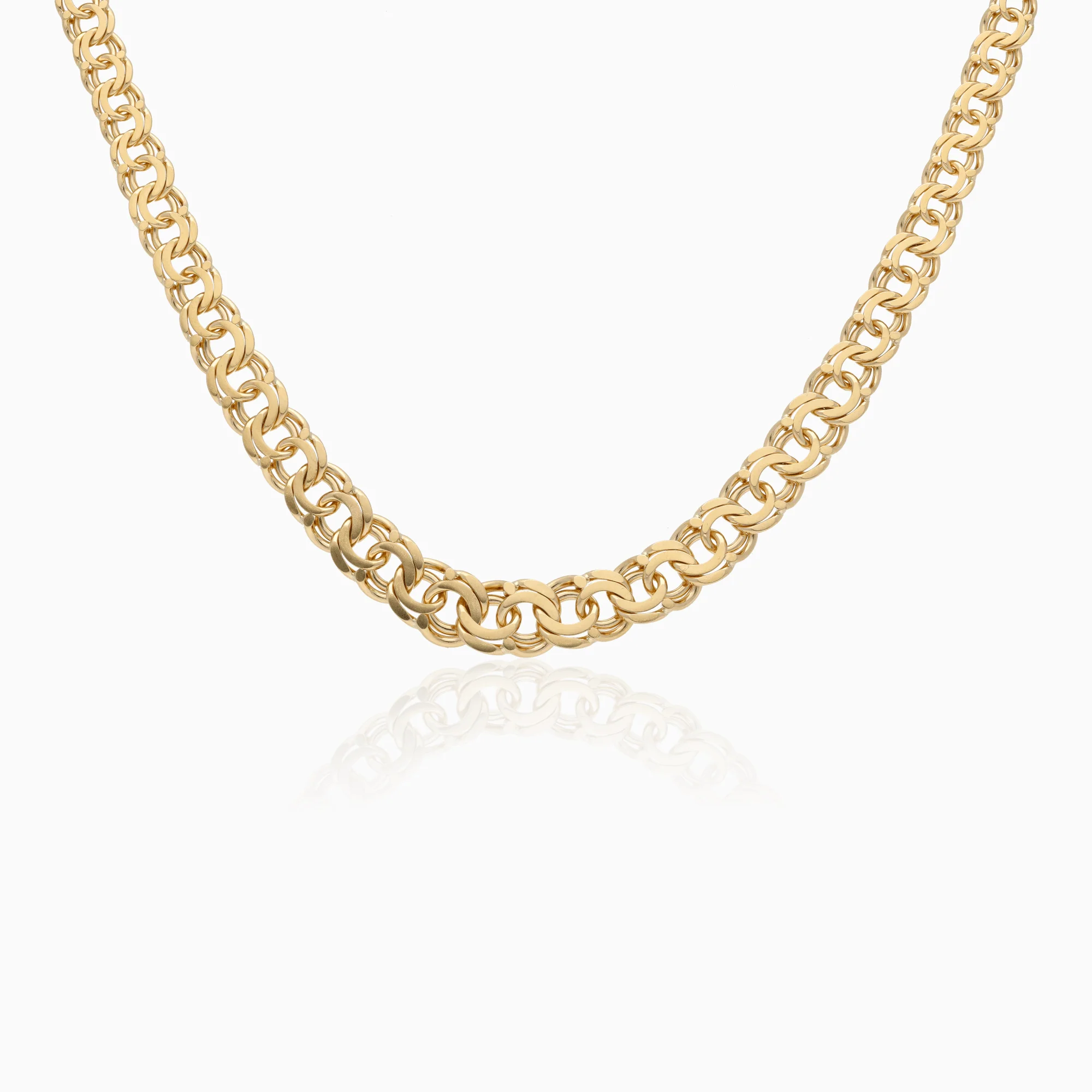 Bismarck necklace 30.65g 18K gold