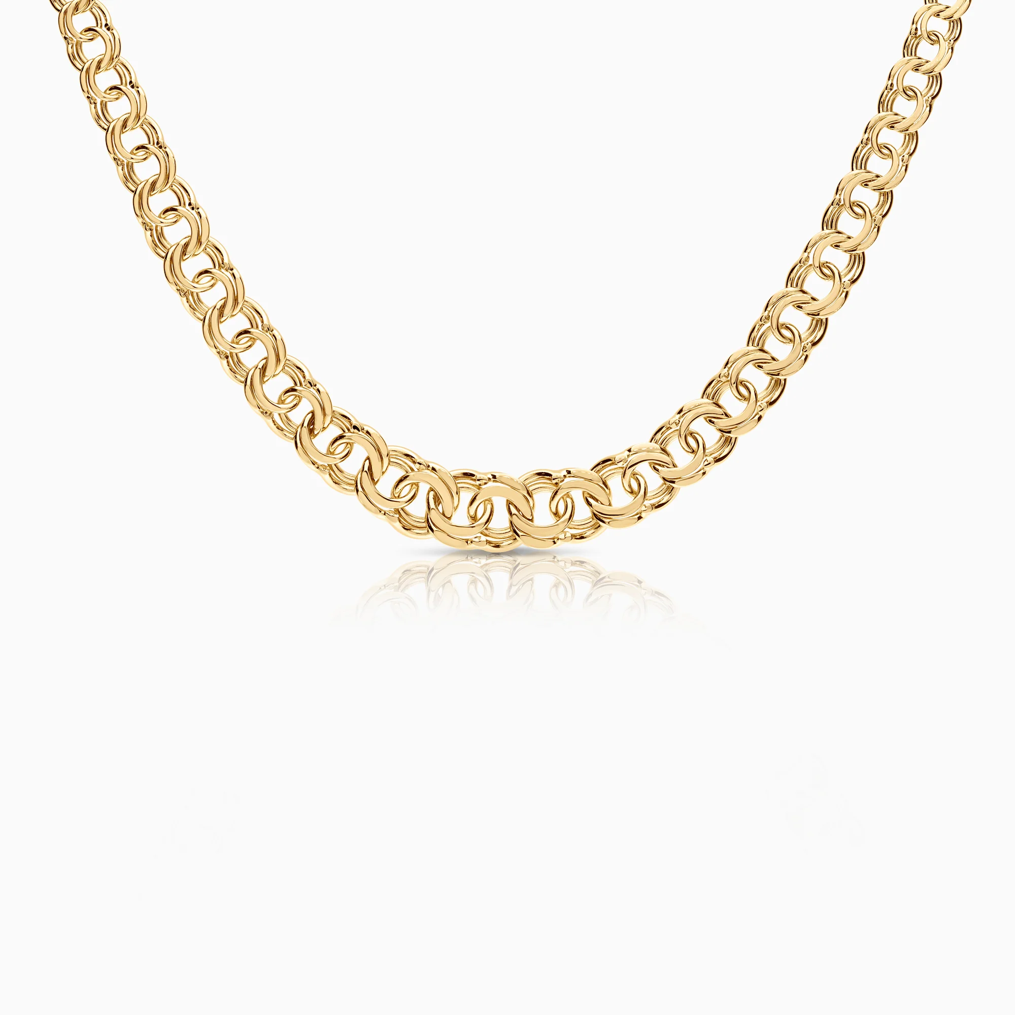 Bismarck necklace 30.83g 18K gold