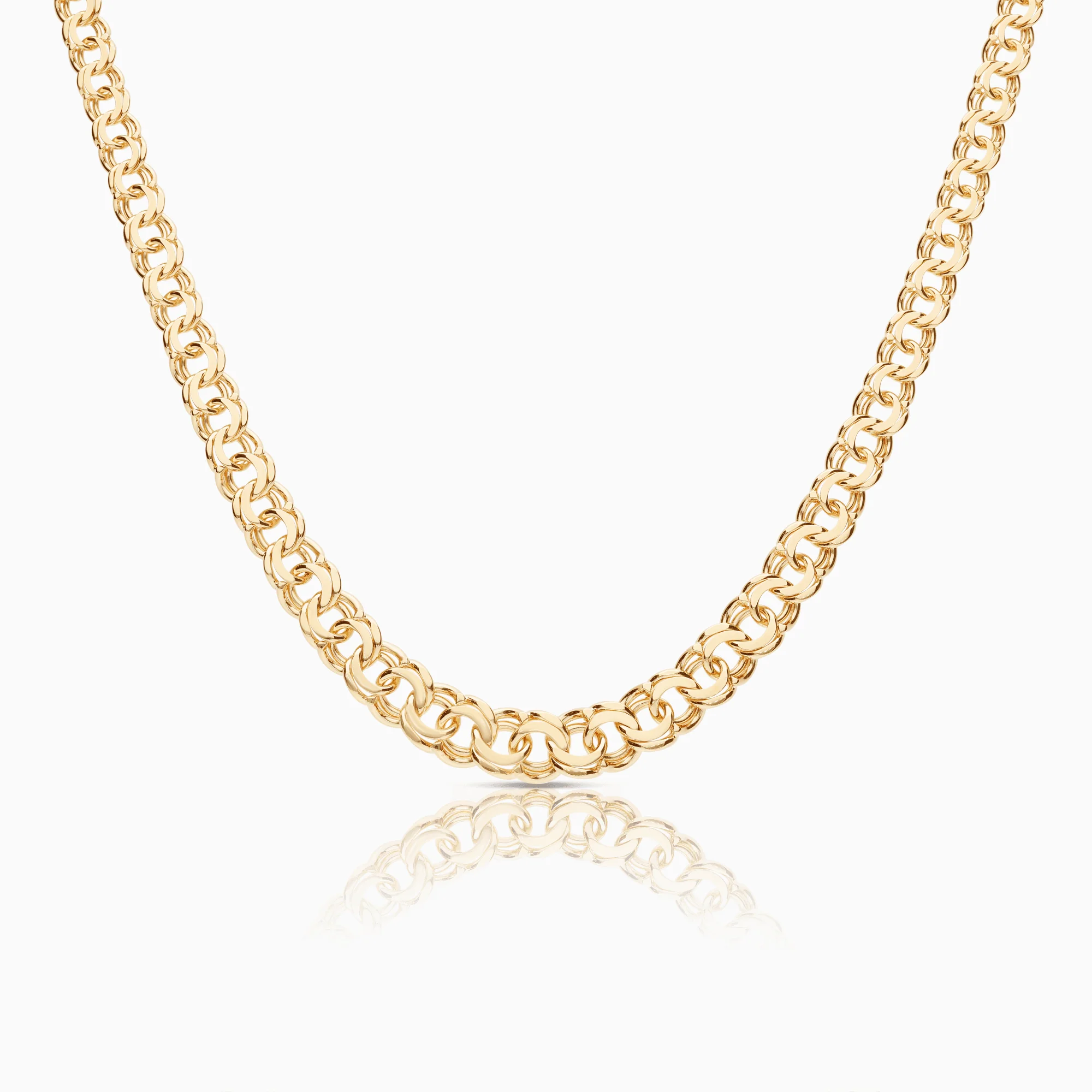 Bismarck necklace 31.05g 18K gold