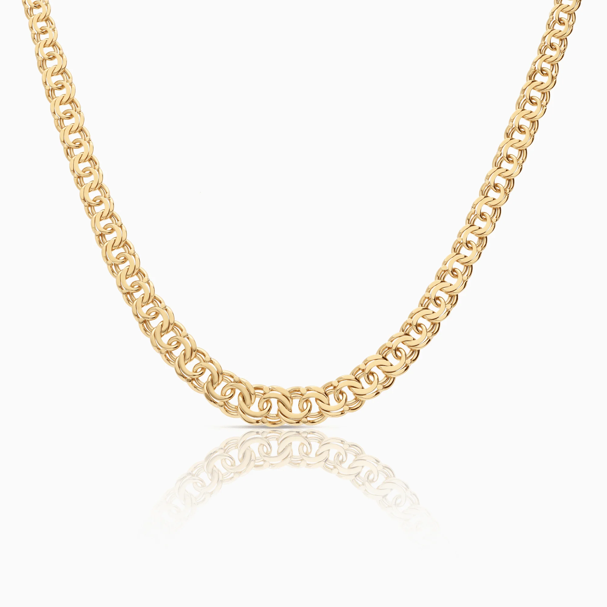 Bismarck necklace 32.12g 18K gold