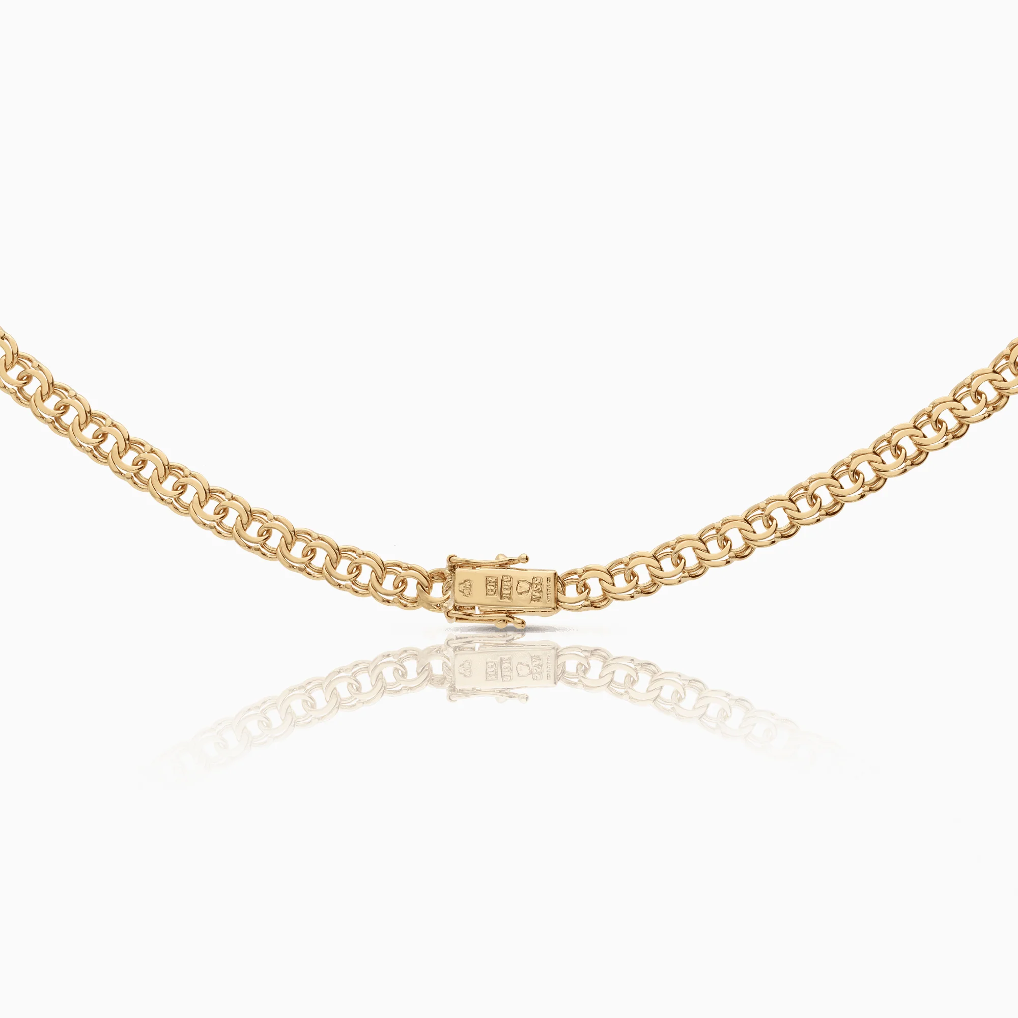 Bismarck necklace 32.12g 18K gold - Image 2