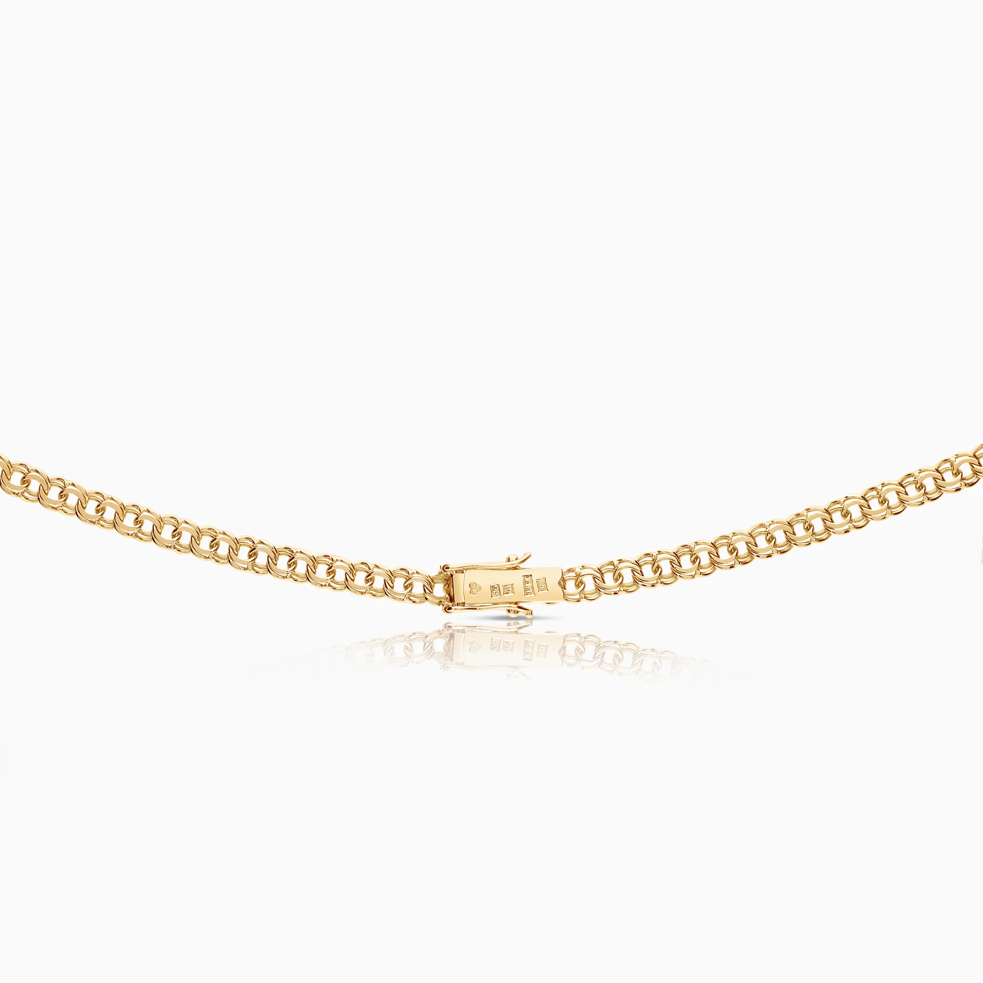 Bismarck necklace 34.85g 18K gold - Image 2