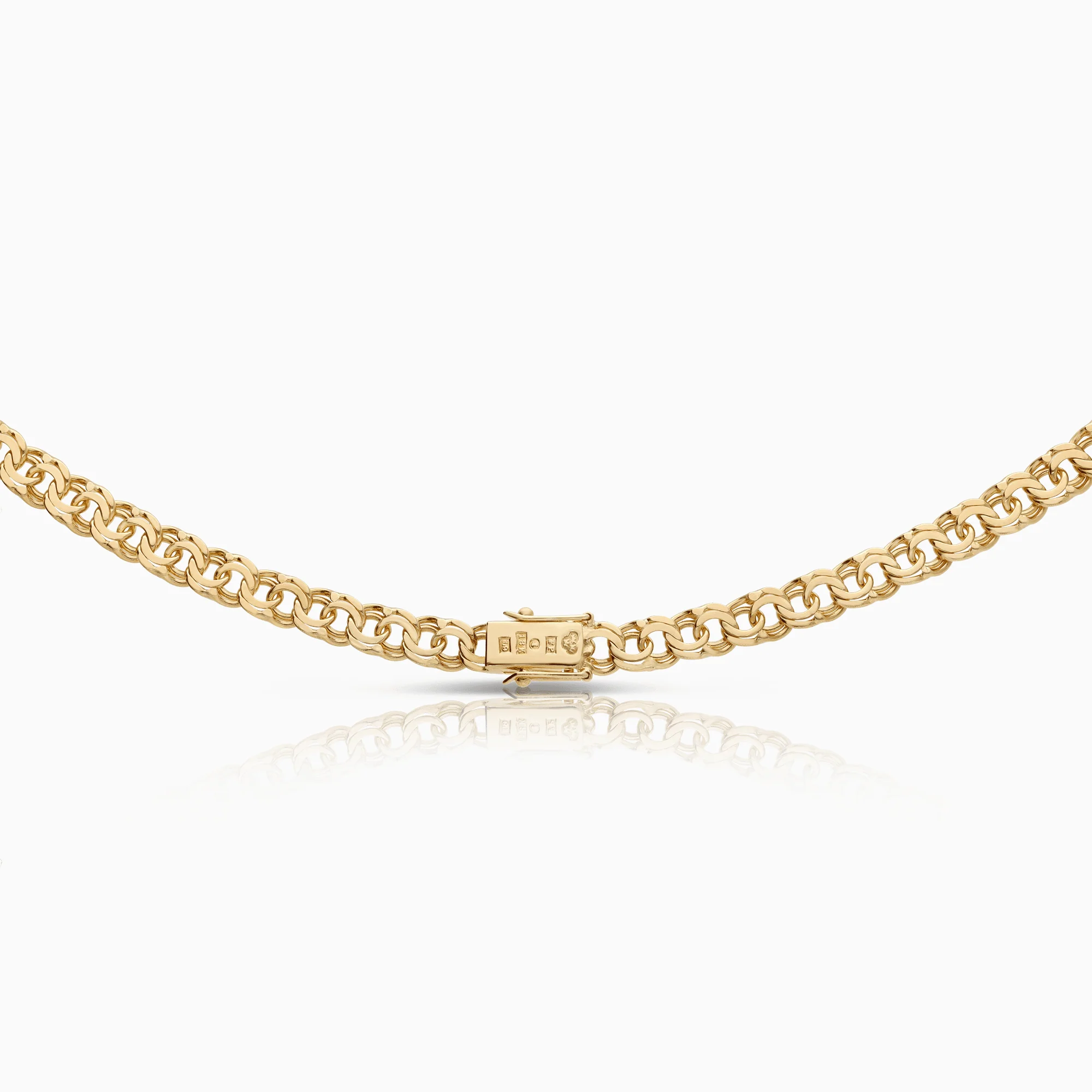 Bismarck necklace 40.53g 18K gold - Image 2