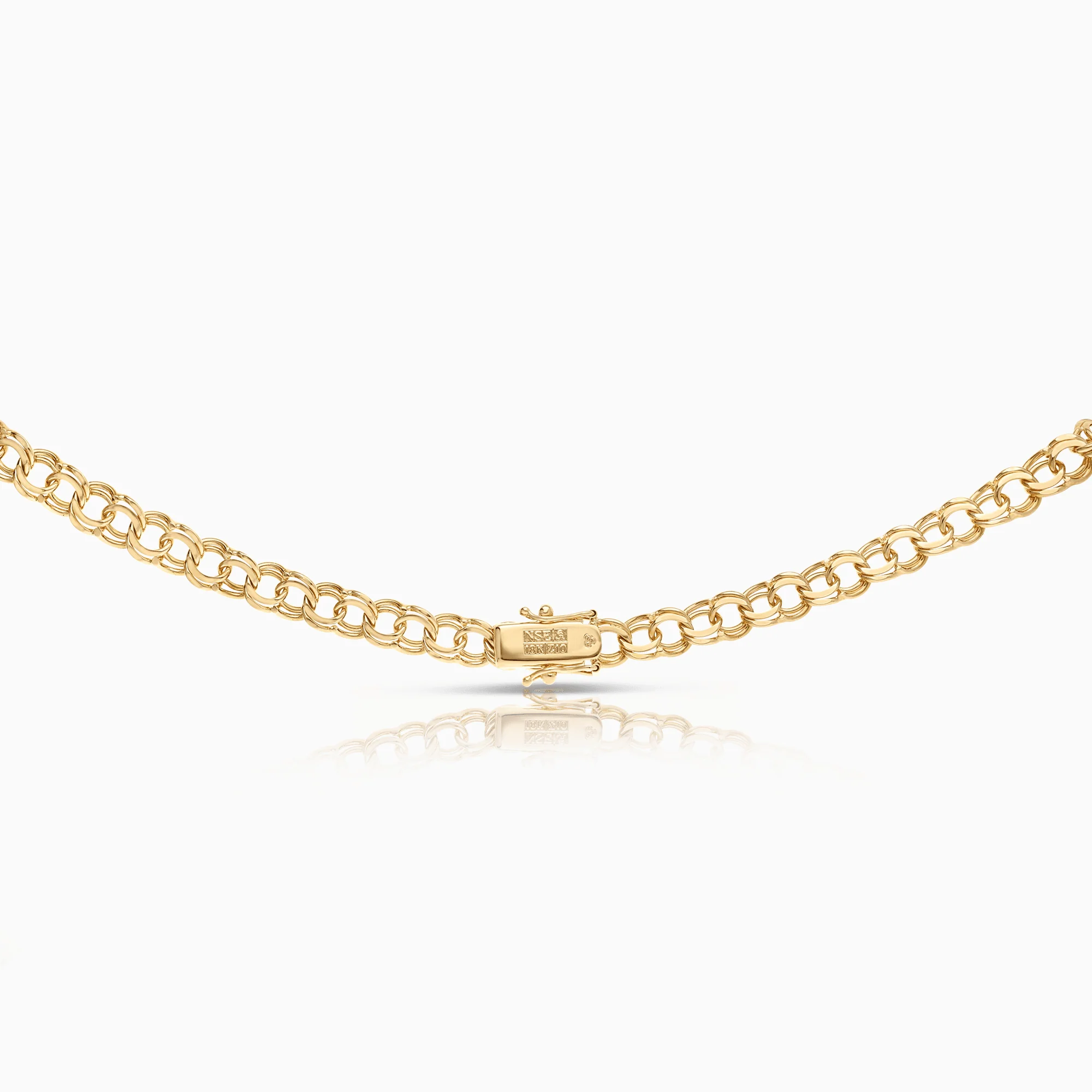 Bismarck necklace 41.58g 18K gold - Image 2