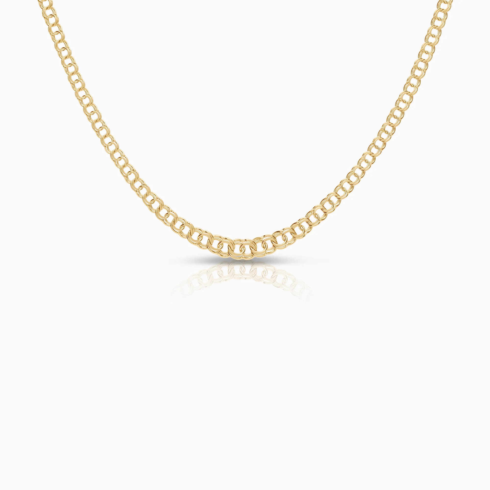 Bismarck necklace 5.29g 18K gold
