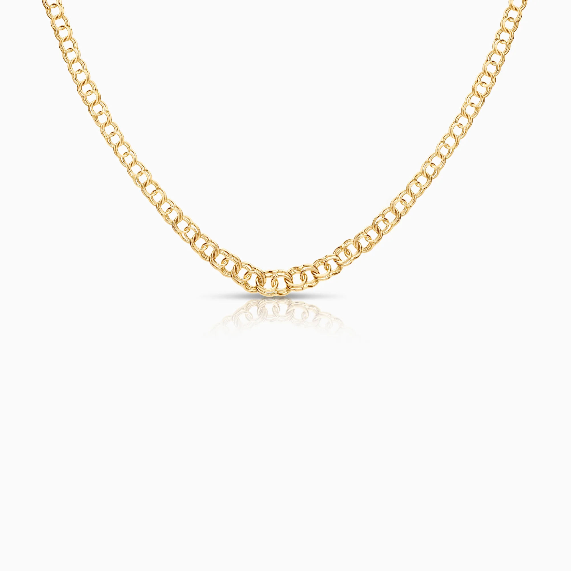 Bismarck necklace 5.36g 18K gold