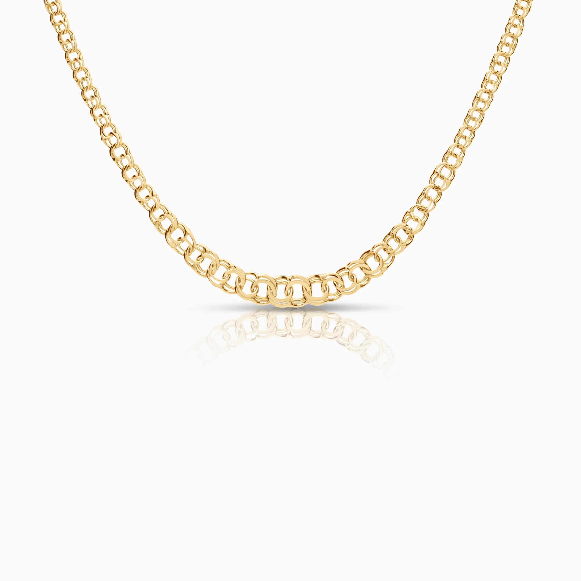 Bismarck necklace 5.46g 18K gold