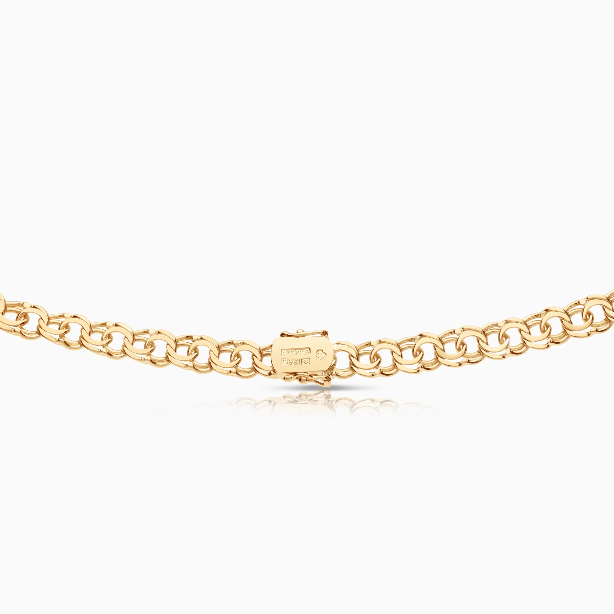 Bismarck necklace 54.55g 18K gold - Image 2