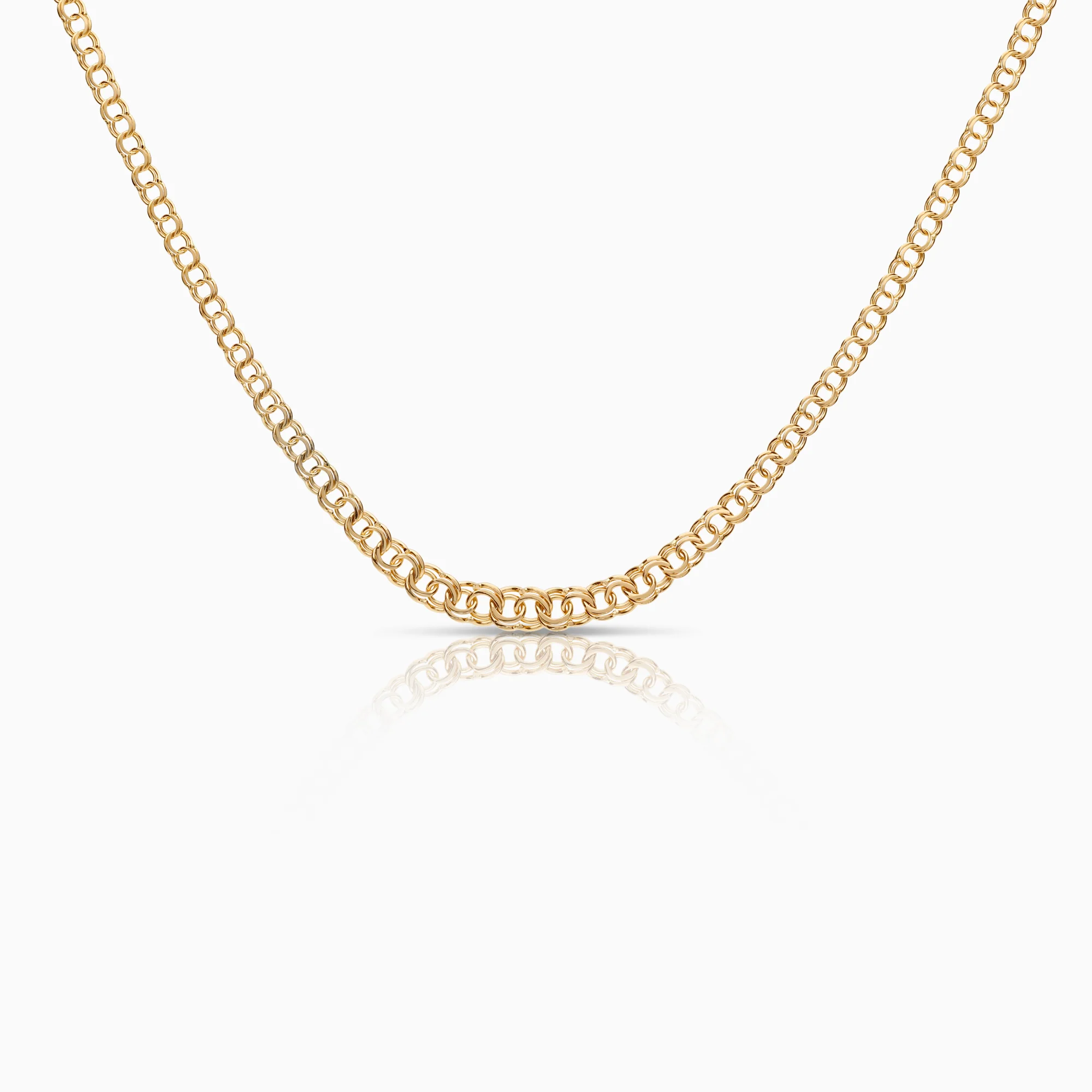Bismarck necklace 6.58g 18K gold