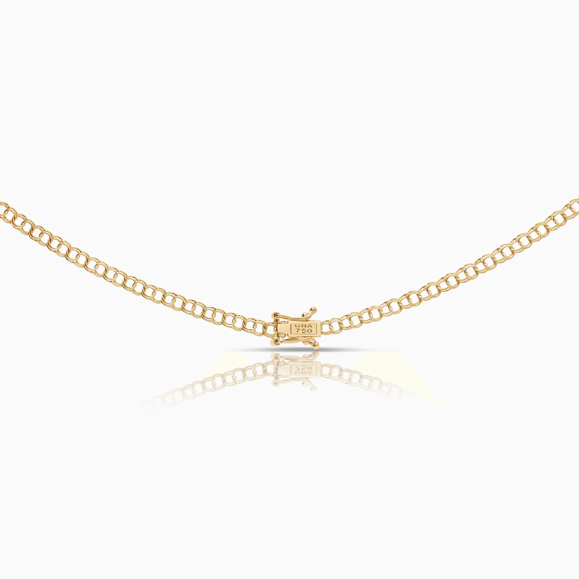Bismarck necklace 6.98g 18K gold - Image 2