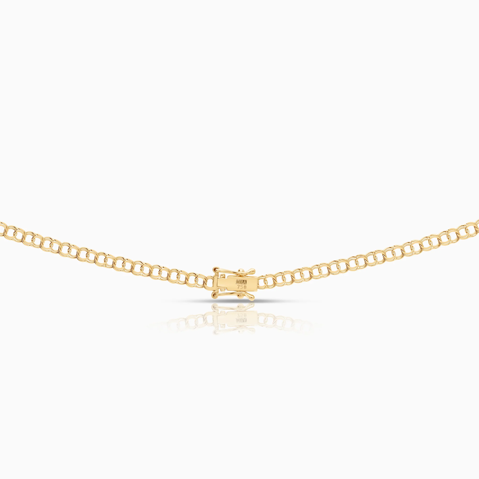 Bismarck necklace 7.06g 18K gold - Image 2