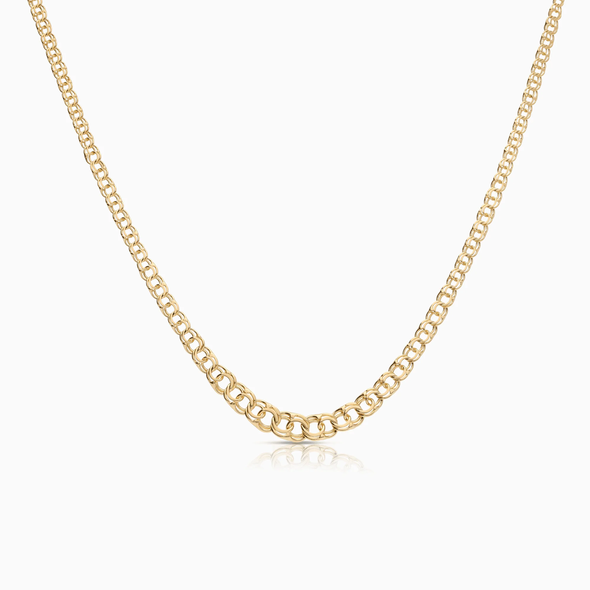 Bismarck necklace 7.0g 18K gold