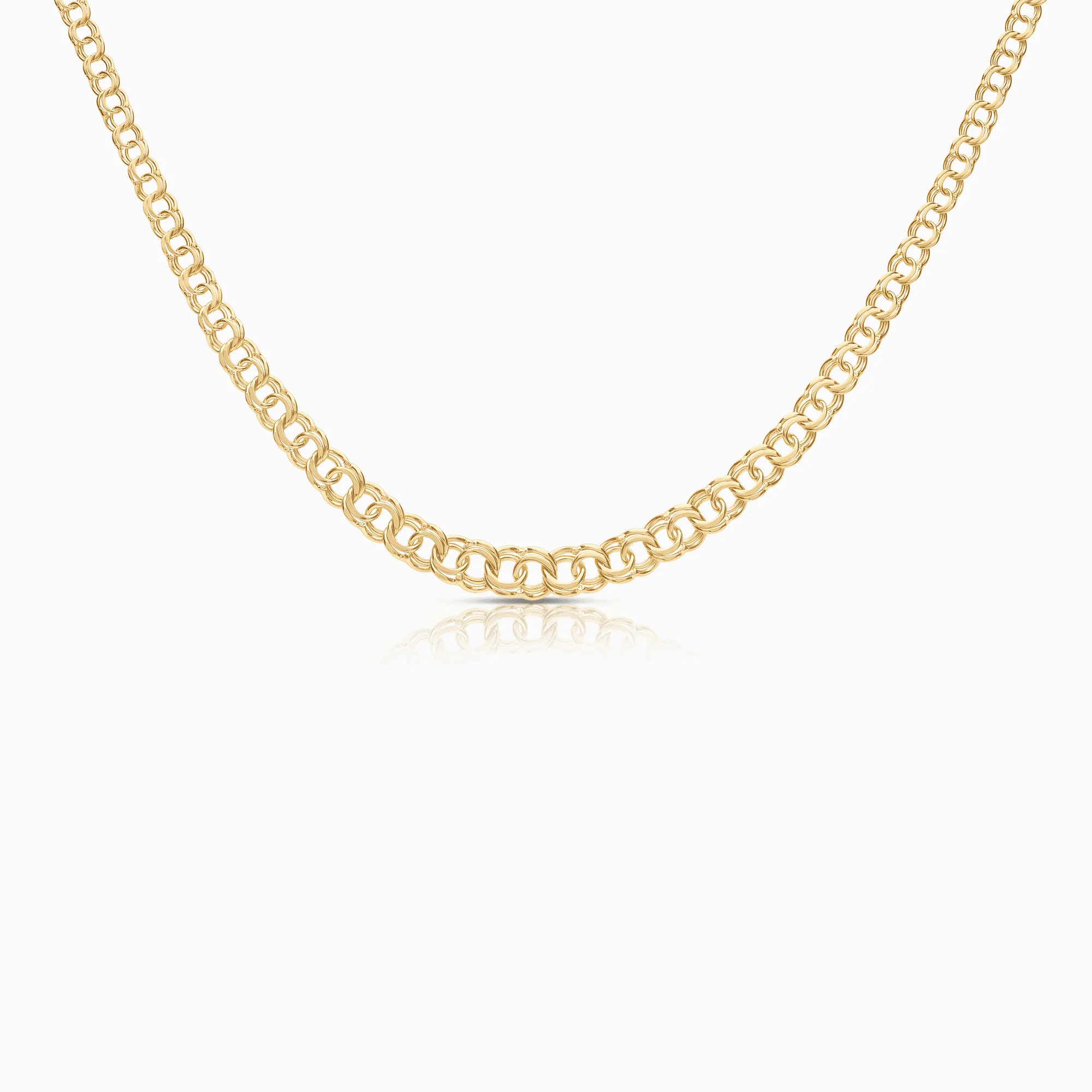 Bismarck necklace 7.75g 18K gold