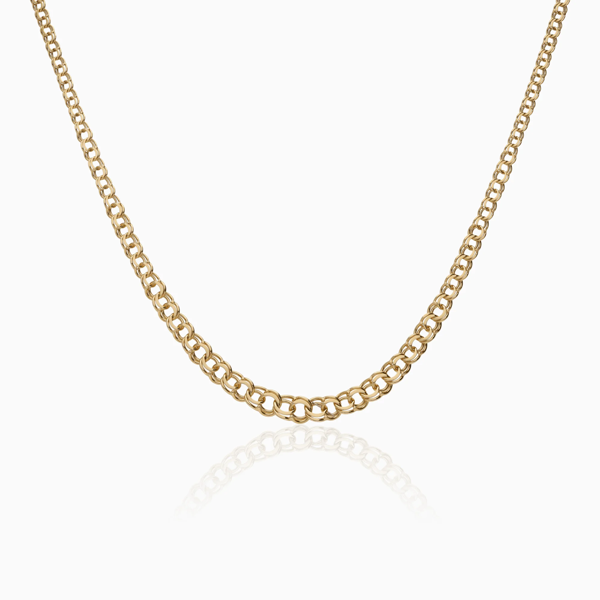 Bismarck necklace 8.14g 18K gold