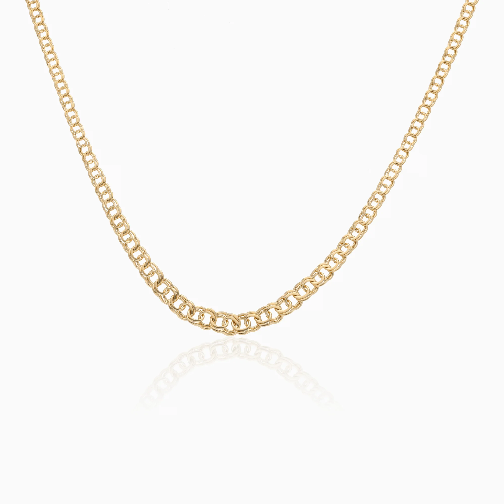 Bismarck necklace 8.1g 18K gold