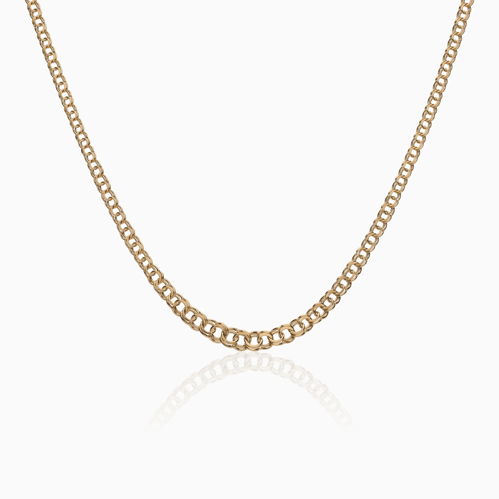 Bismarck necklace 8.22g 18K gold