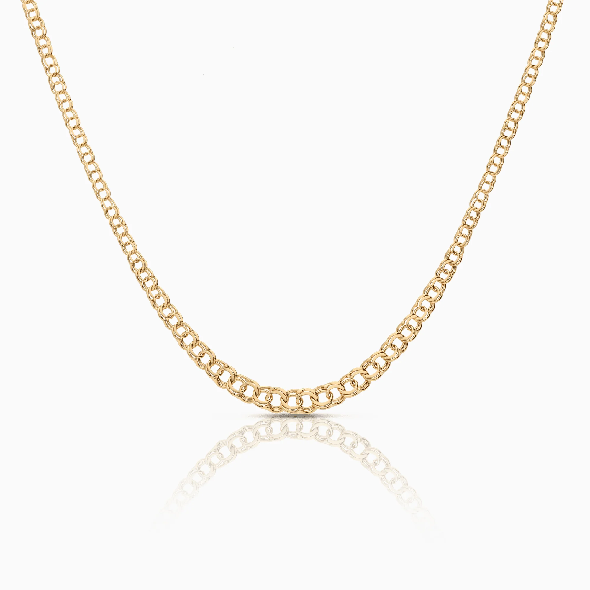 Bismarck necklace 8.32g 18K gold