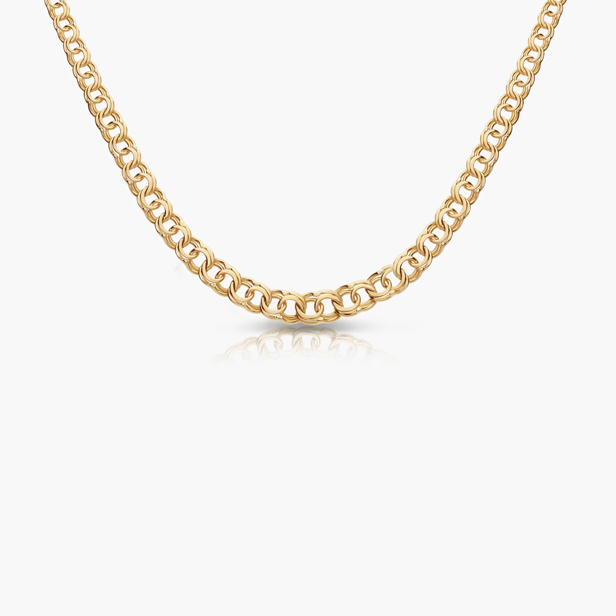 Bismarck necklace 9.61g 18K gold