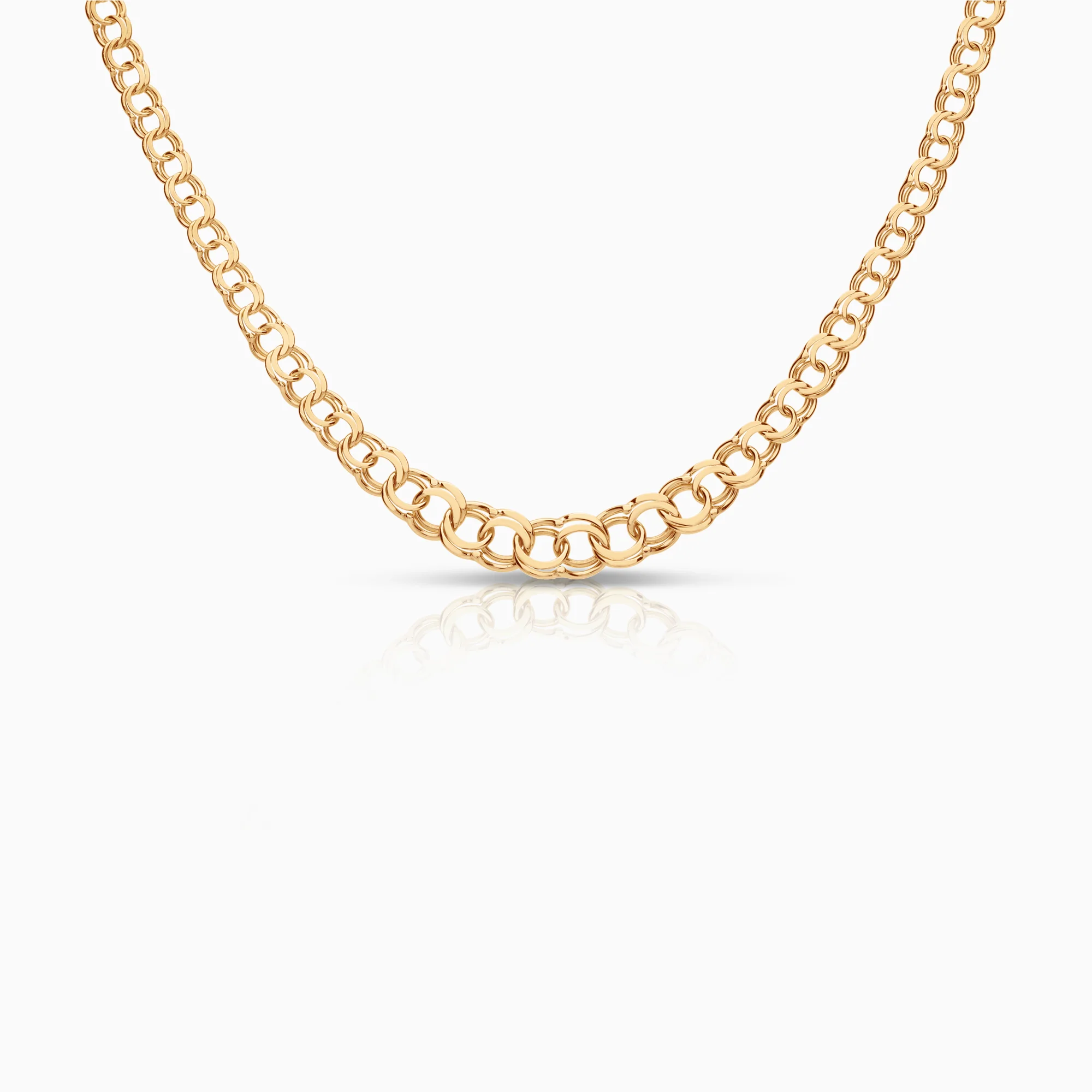 Bismarck necklace 9.88g 18K gold