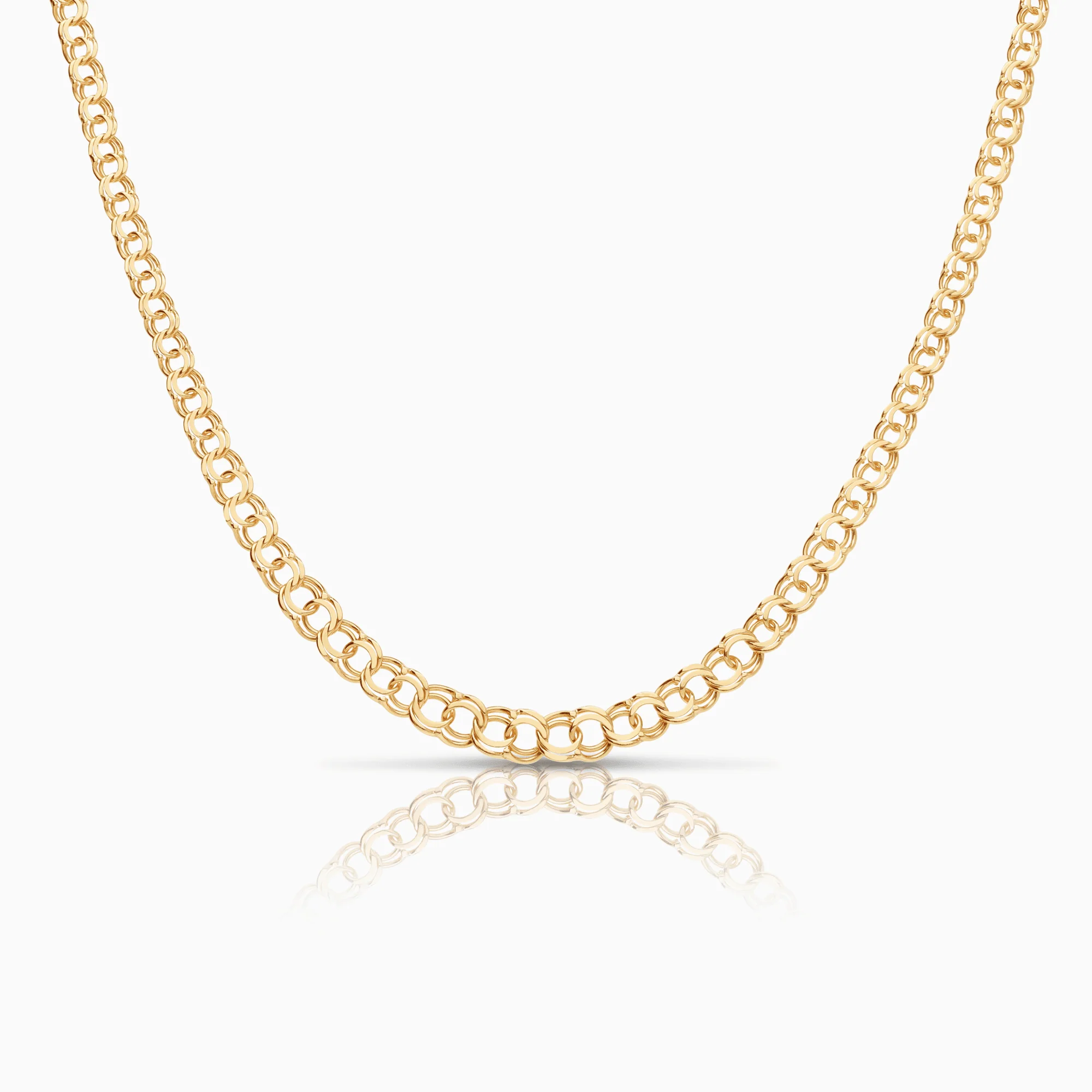 Bismarck necklace 9.06g 18K gold