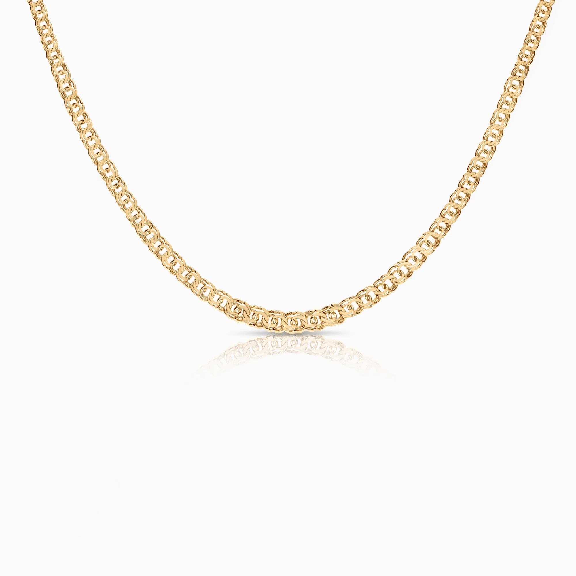 Bismarck necklace 9.10g 18K gold