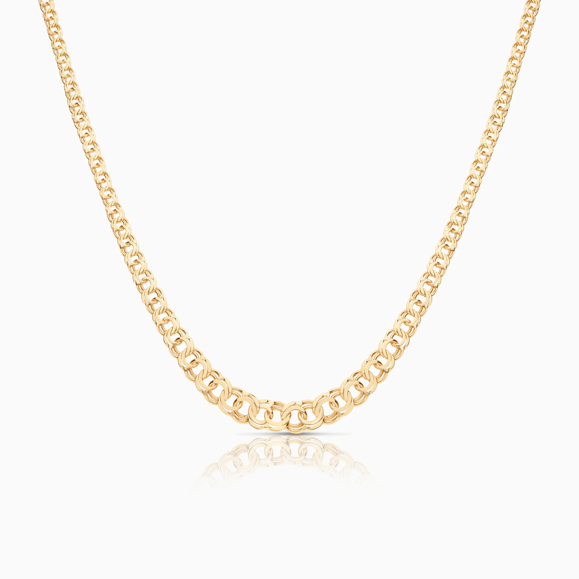 Bismarck necklace 9.23g 18K gold