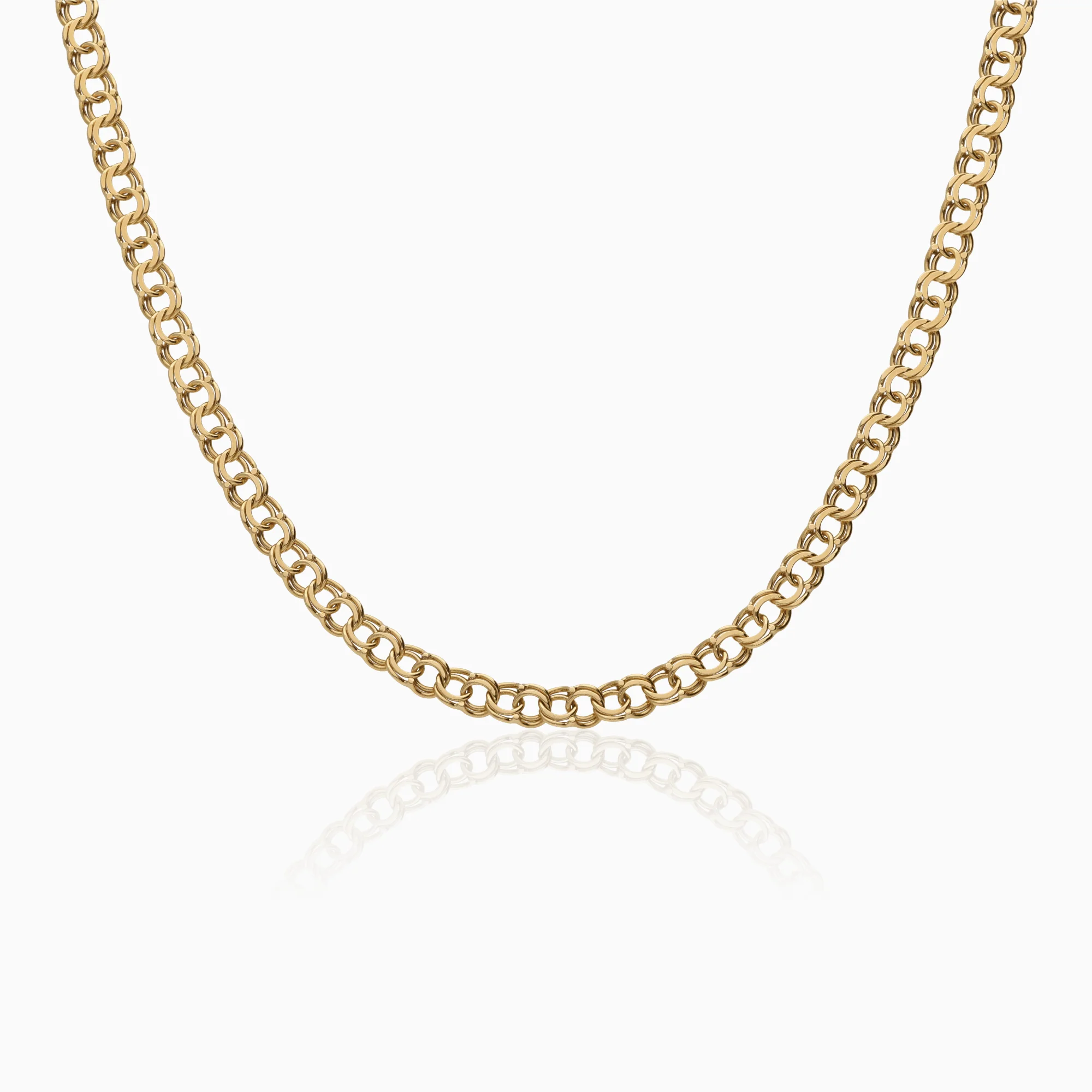 Bismarck necklace 9.28g 18K gold