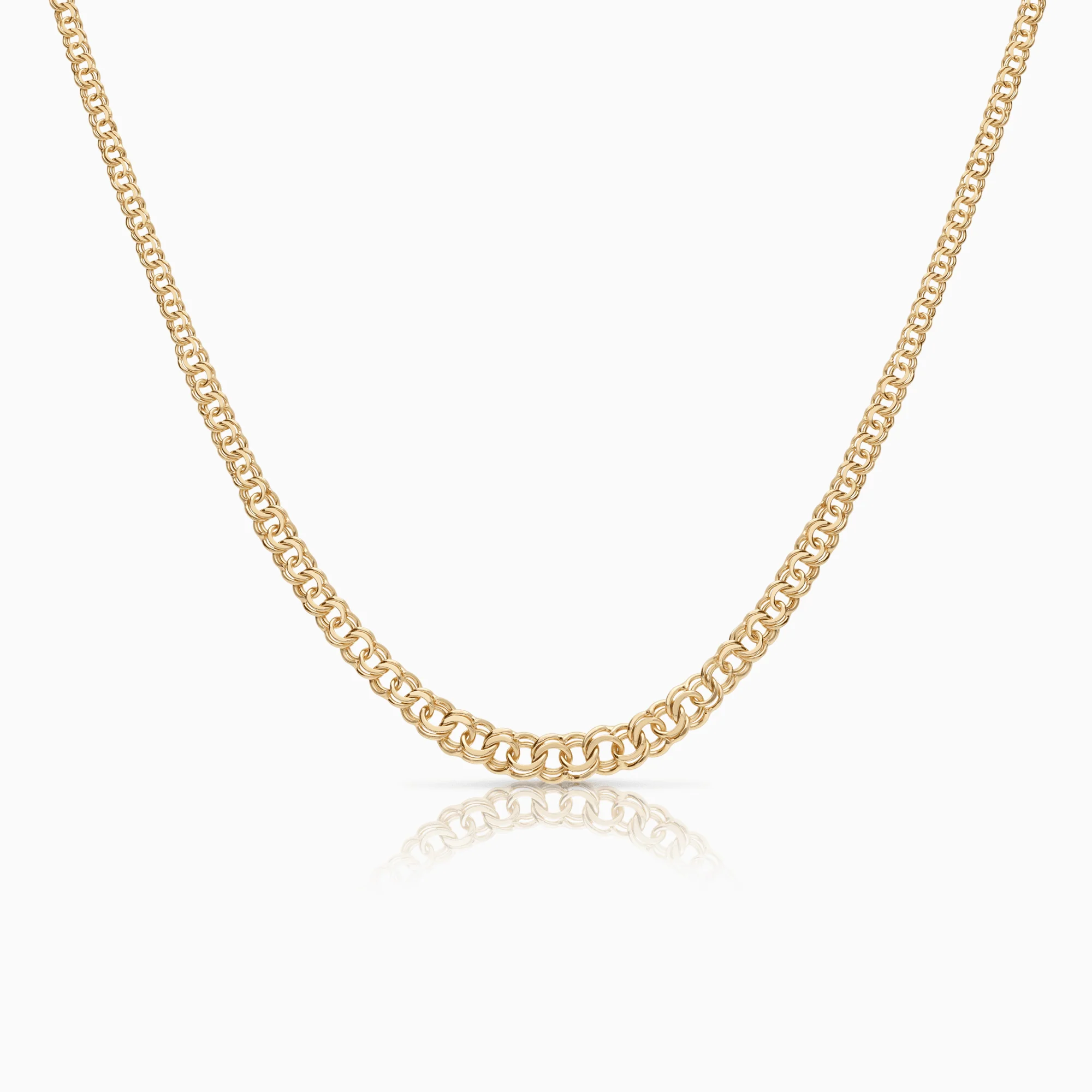 Bismarck necklace 9.42g 18K gold