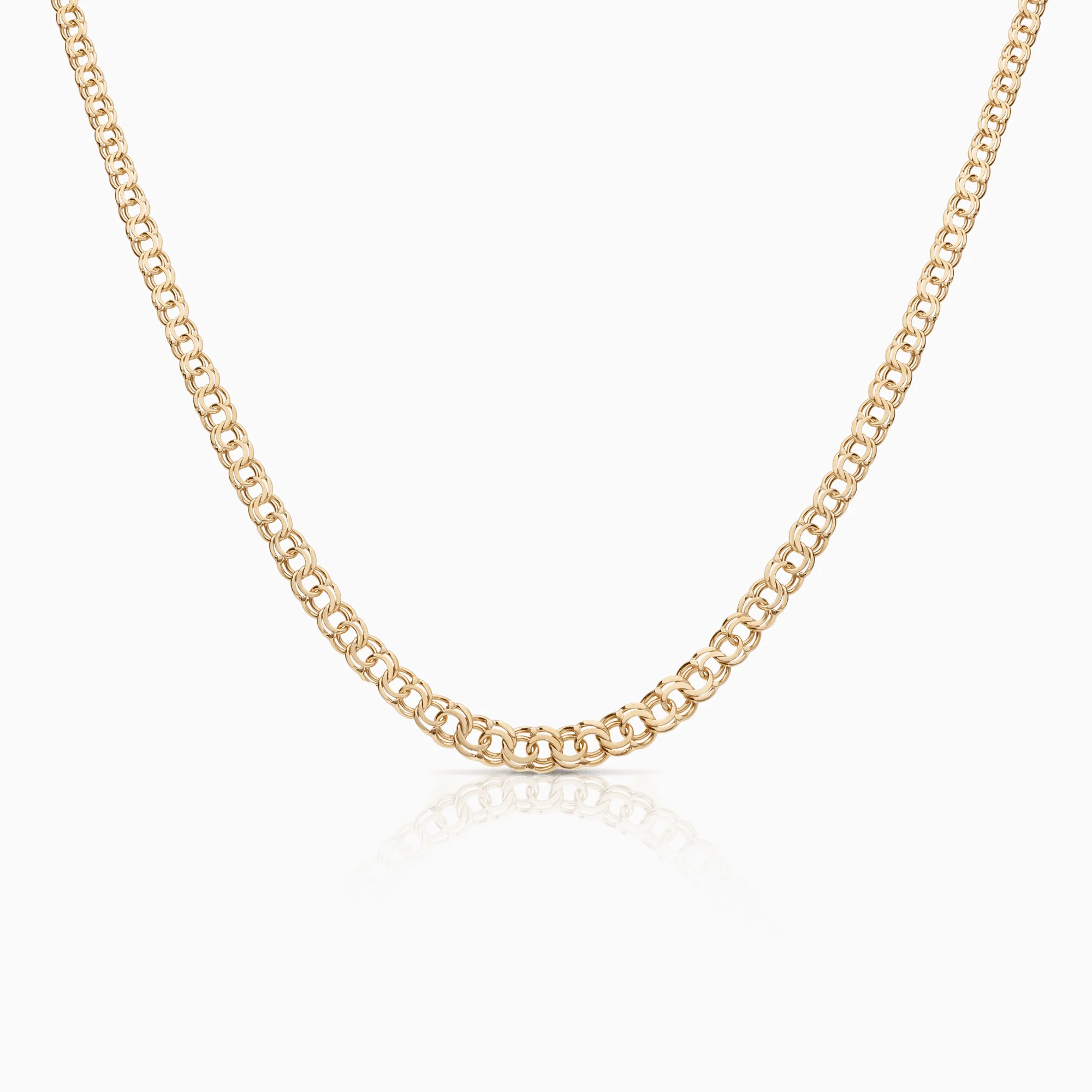 Bismarck necklace 9.45g 18K gold