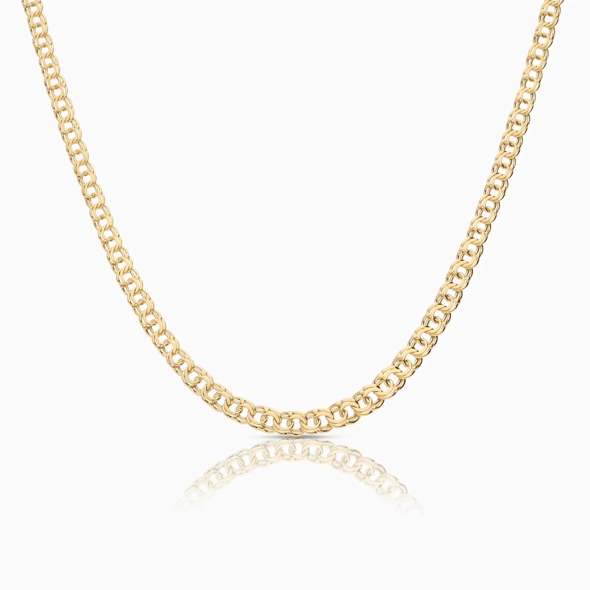 Bismarck necklace 9.50g 18K gold - Image 3