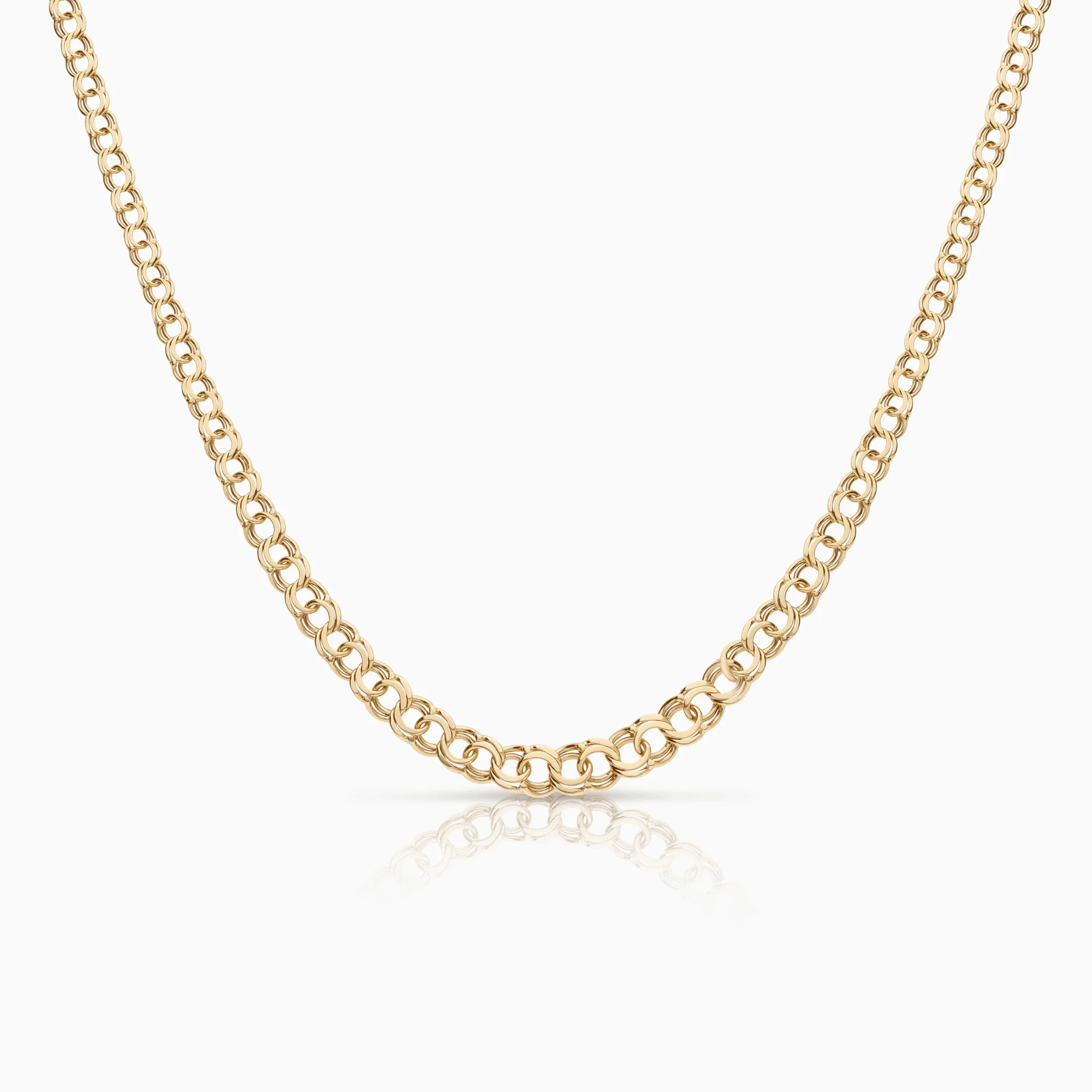 Bismarck necklace 9.52g 18K gold