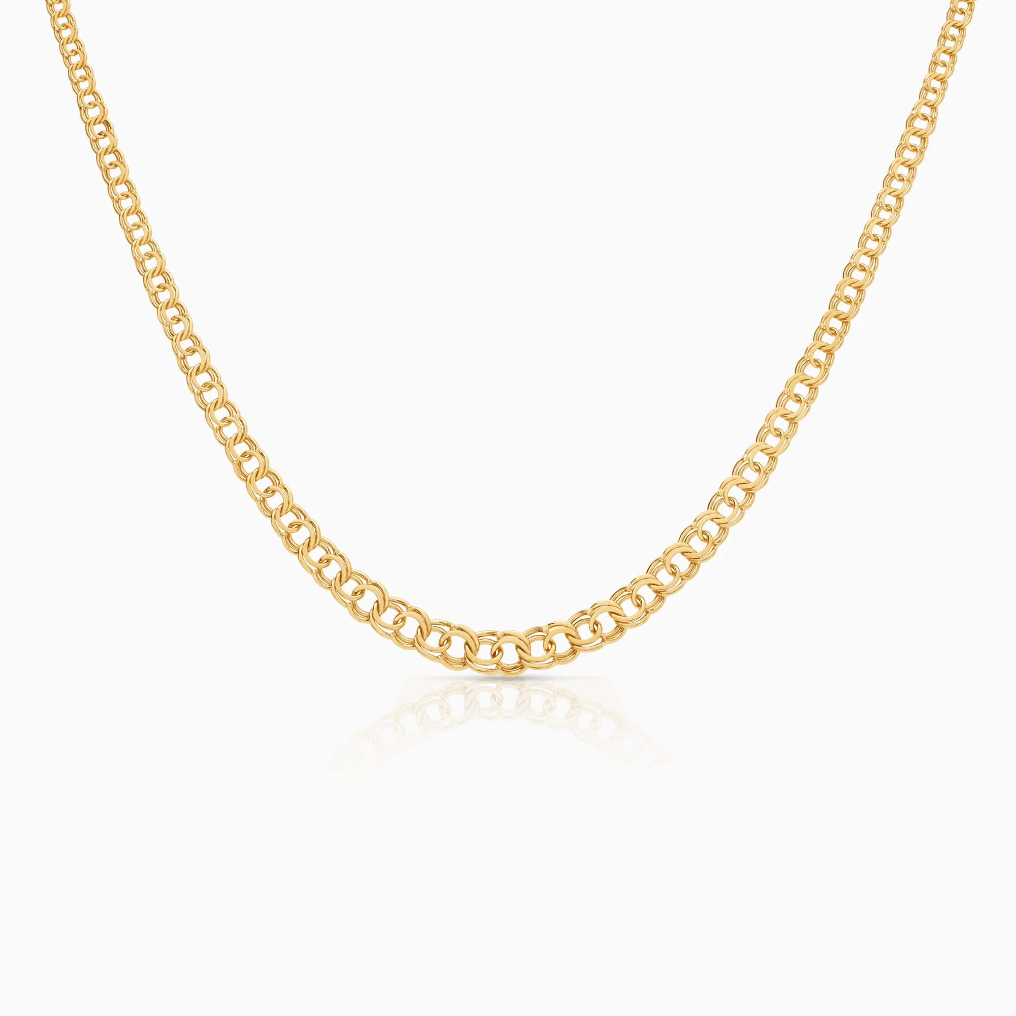 Bismarck necklace 9.66g 18K gold
