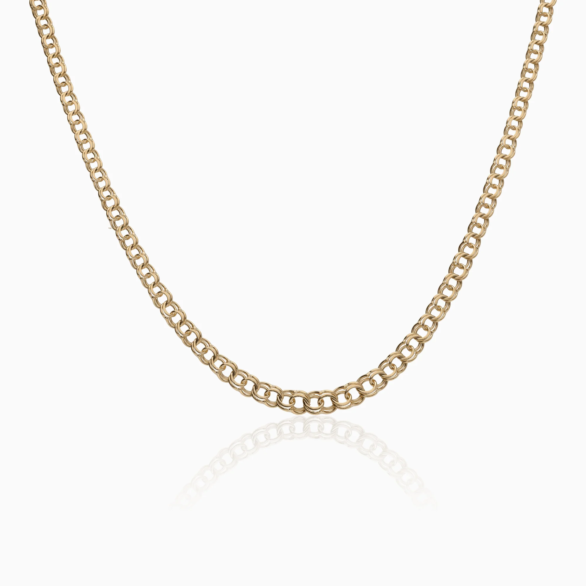 Bismarck necklace 9.95g 18K gold