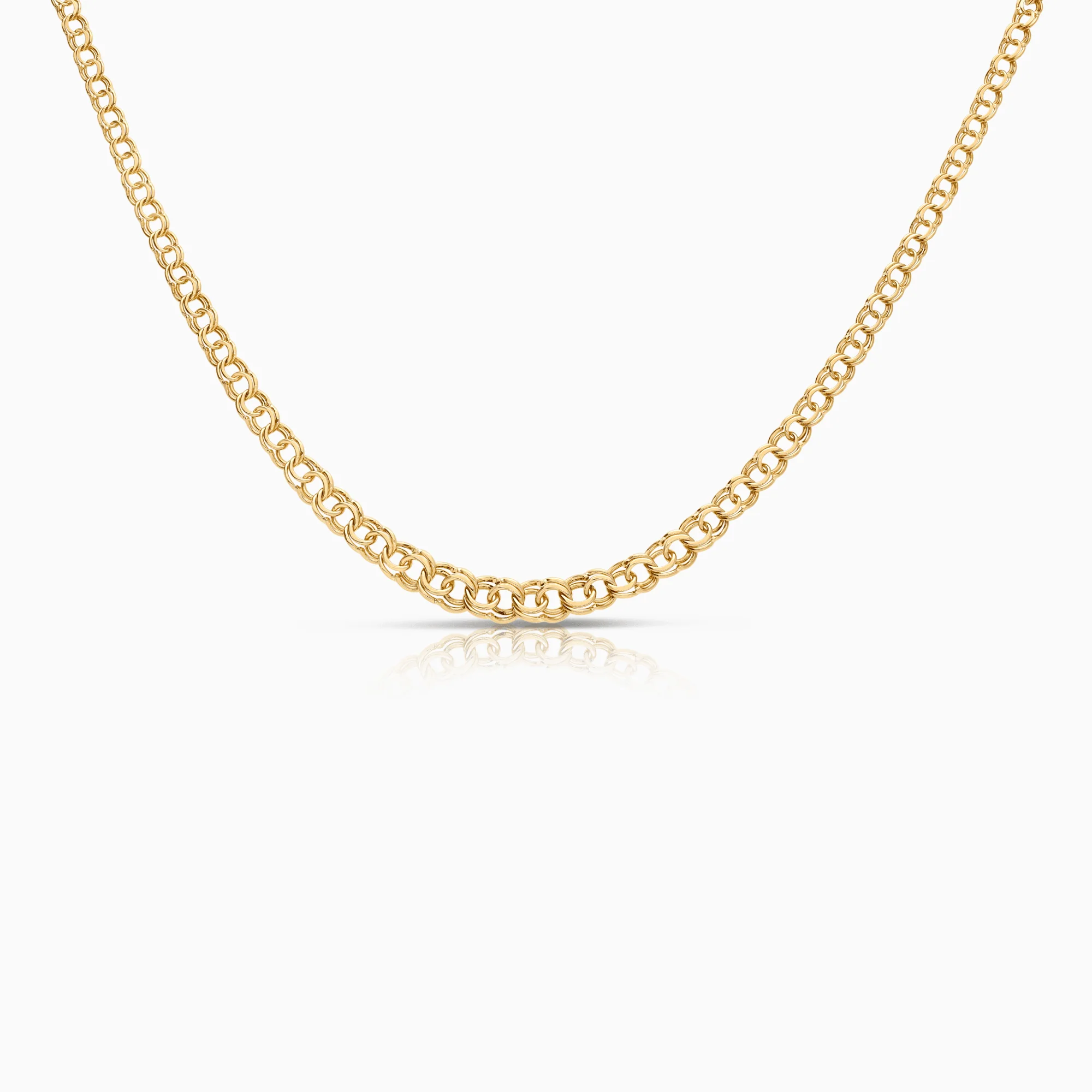 Bismarck necklace 9.95g 18K gold