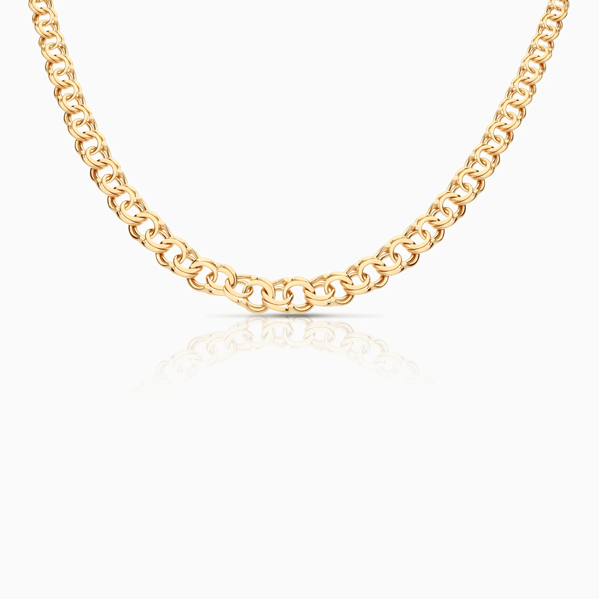 Bismarck necklace 9.9g 18K gold