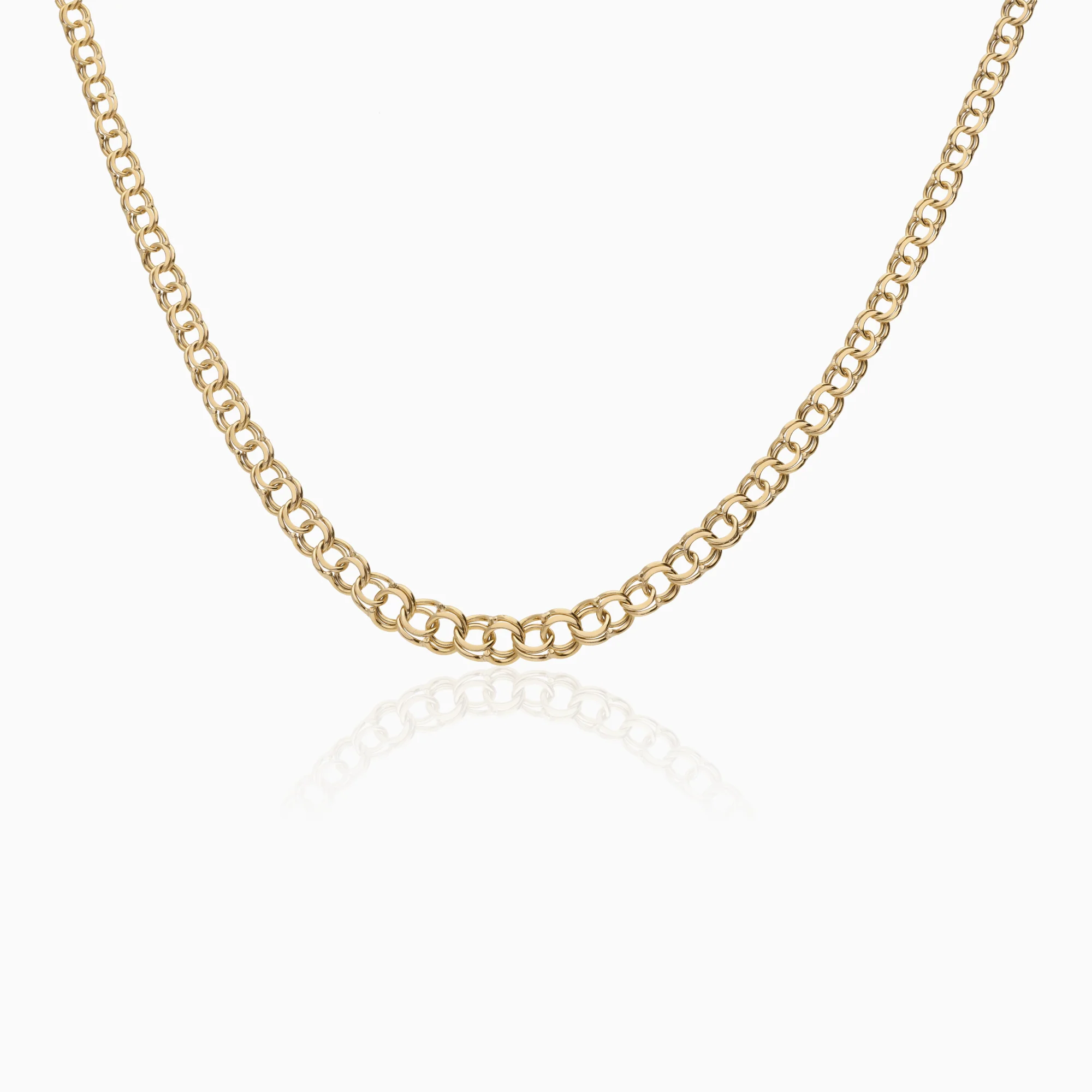 Bismarck chain 10.28g 18K gold