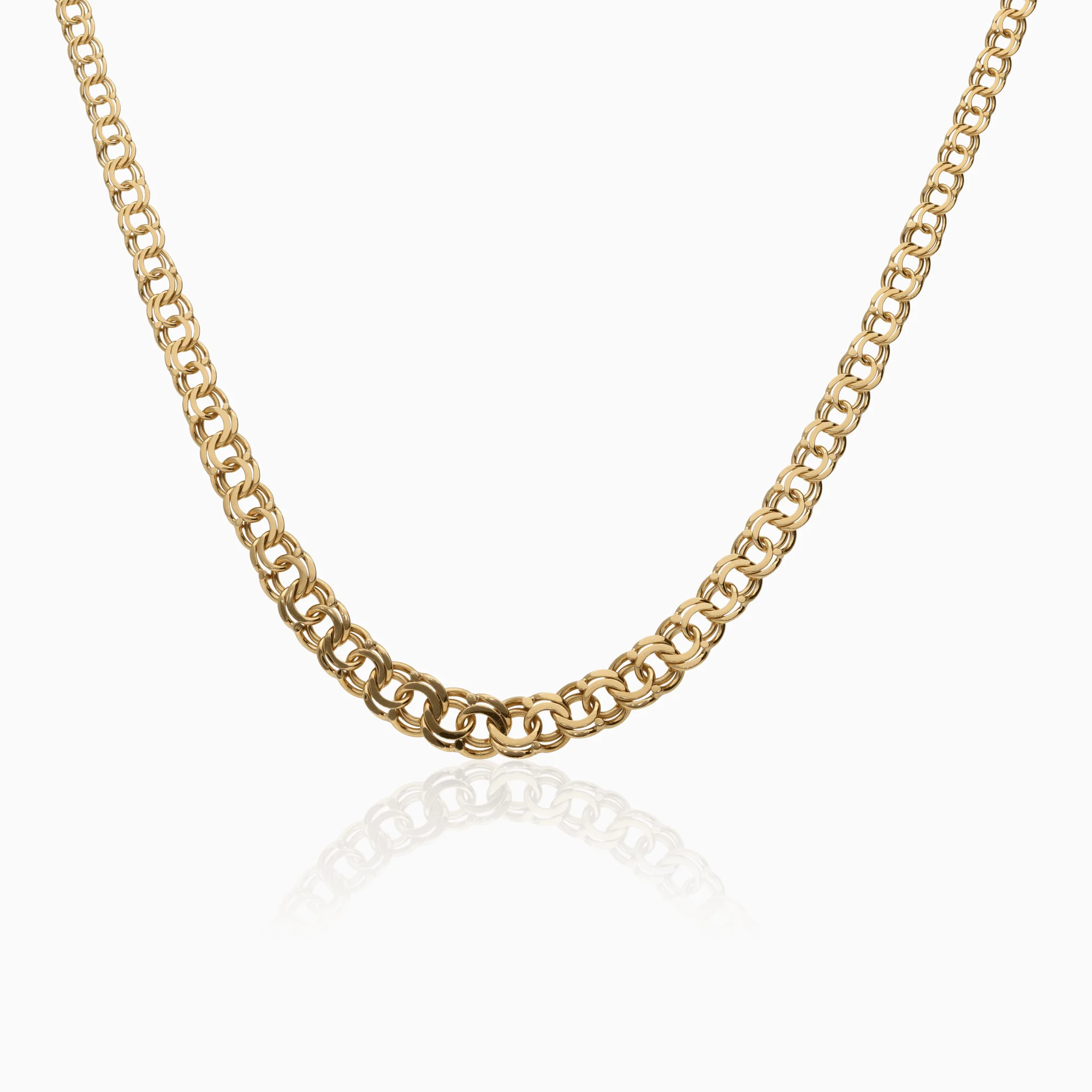 Bismarck chain 13.82g 18K gold