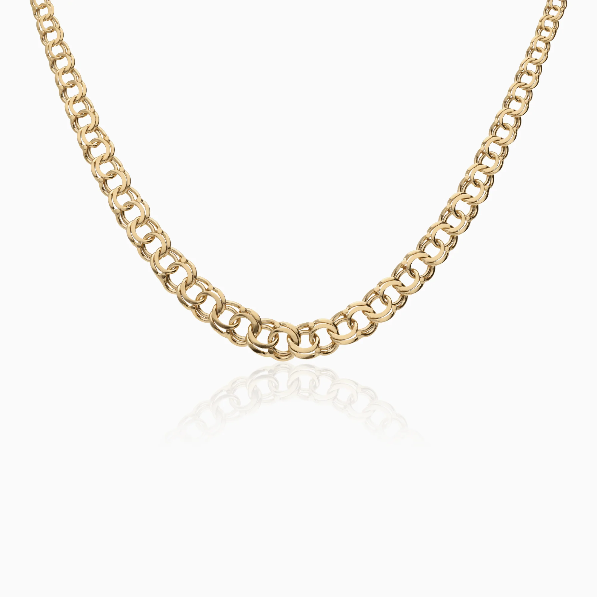 Bismarck chain 19.48g 18K gold