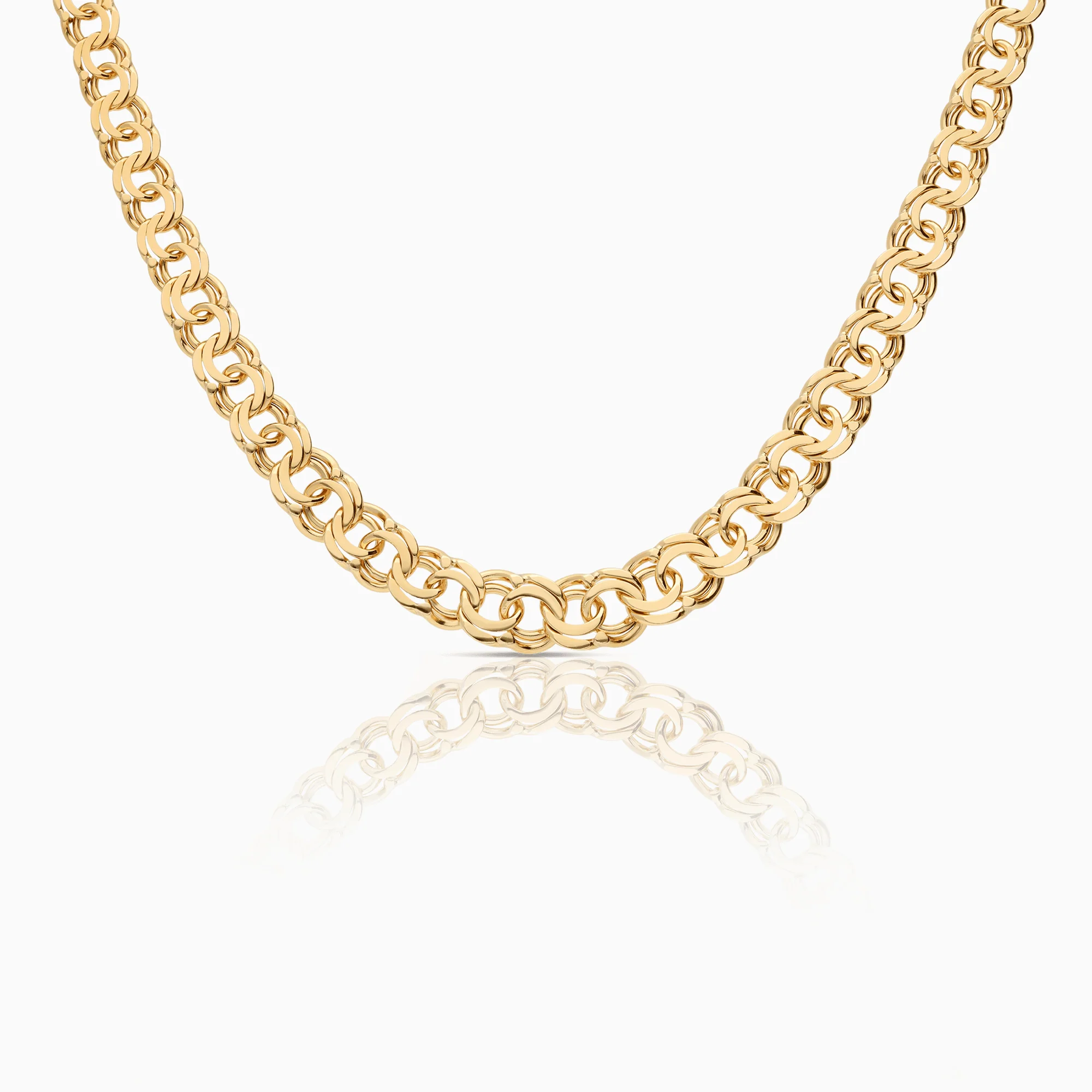 Bismarck chain 32.45g 18K gold